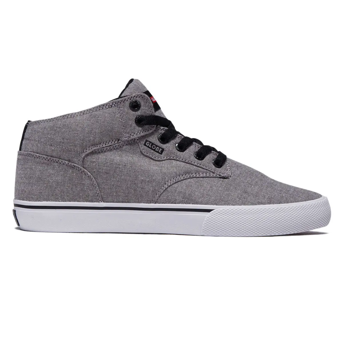 Globe Motley Mid 2.0 Shoes - Grey Chambray 1