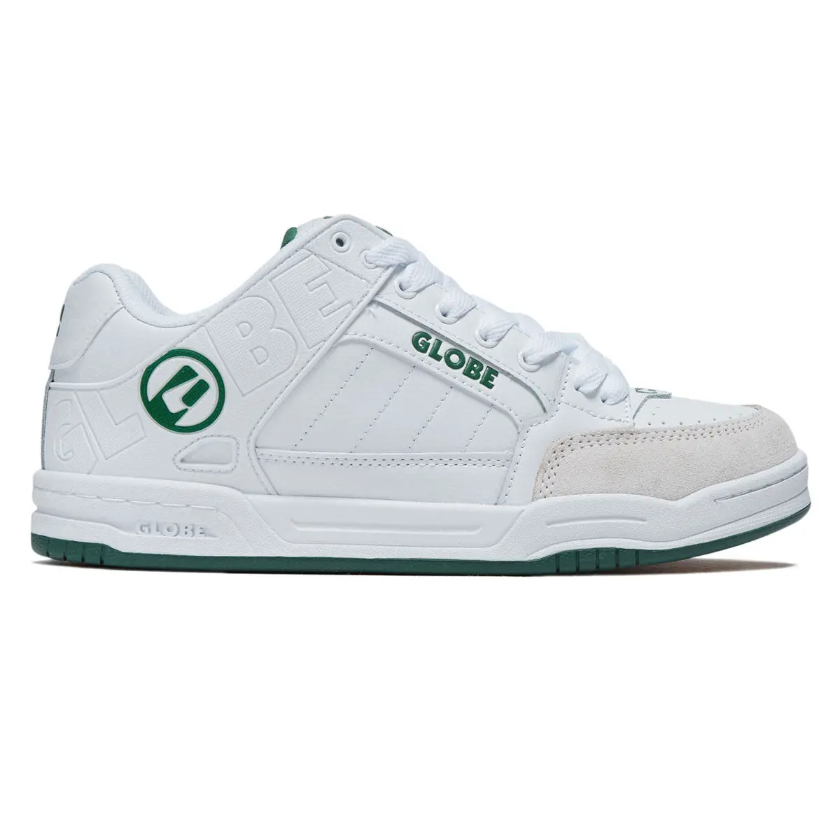 Globe Tilt Shoes - White/Green 1