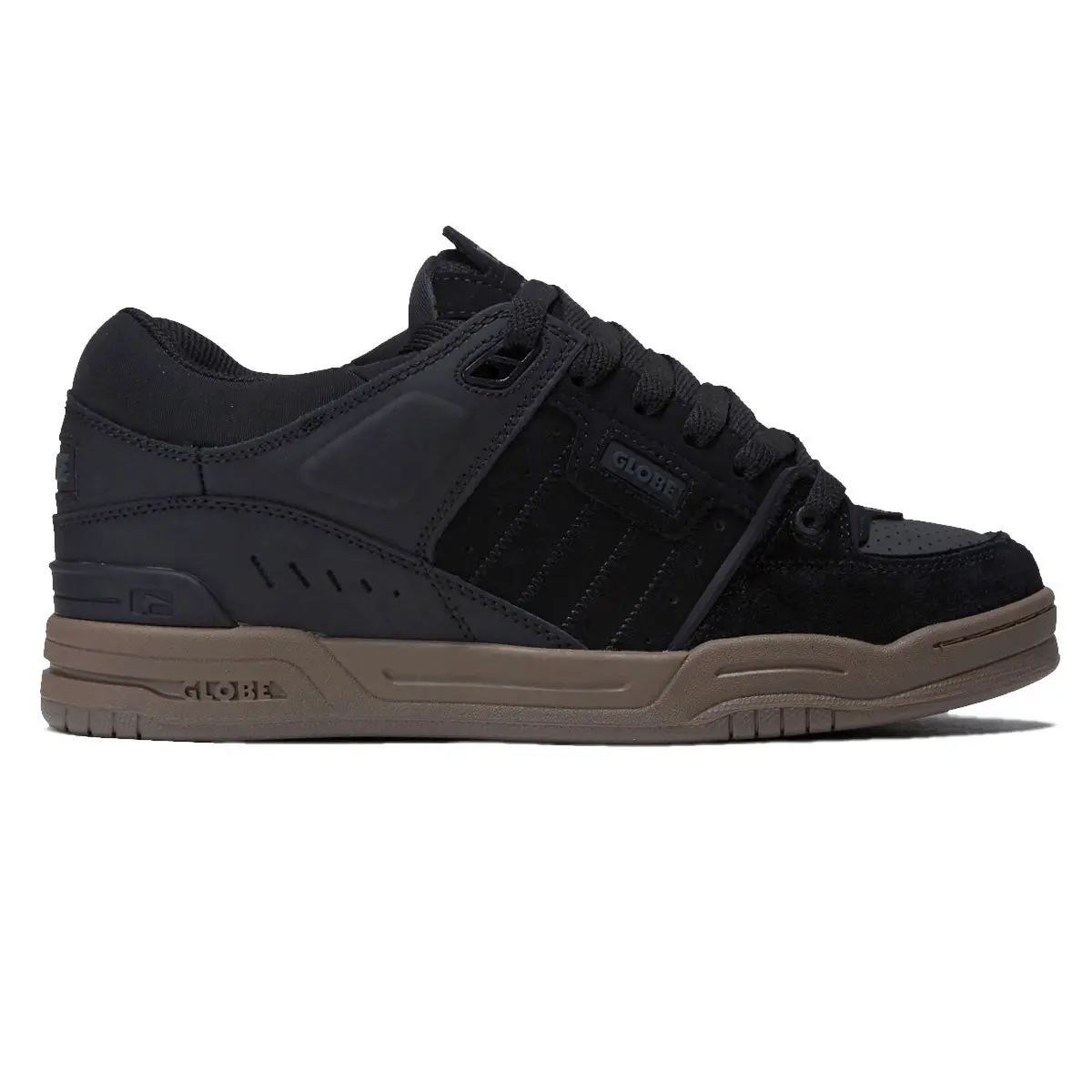 Globe Fusion Shoes - Black/Tobacco Gum 1
