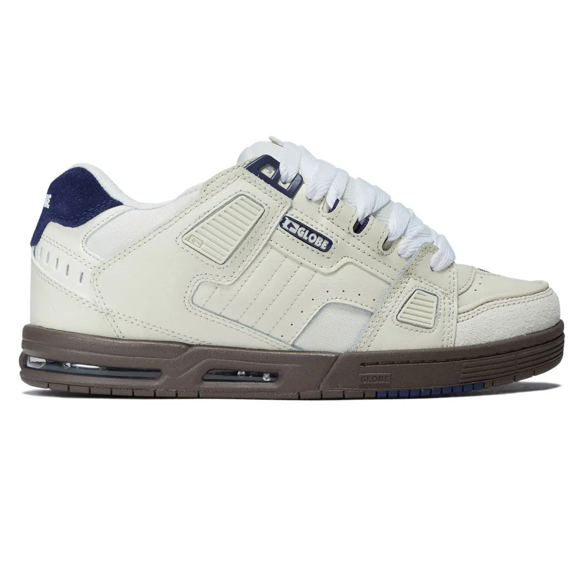 Globe Sabre Shoes - Antique White/Blue 1