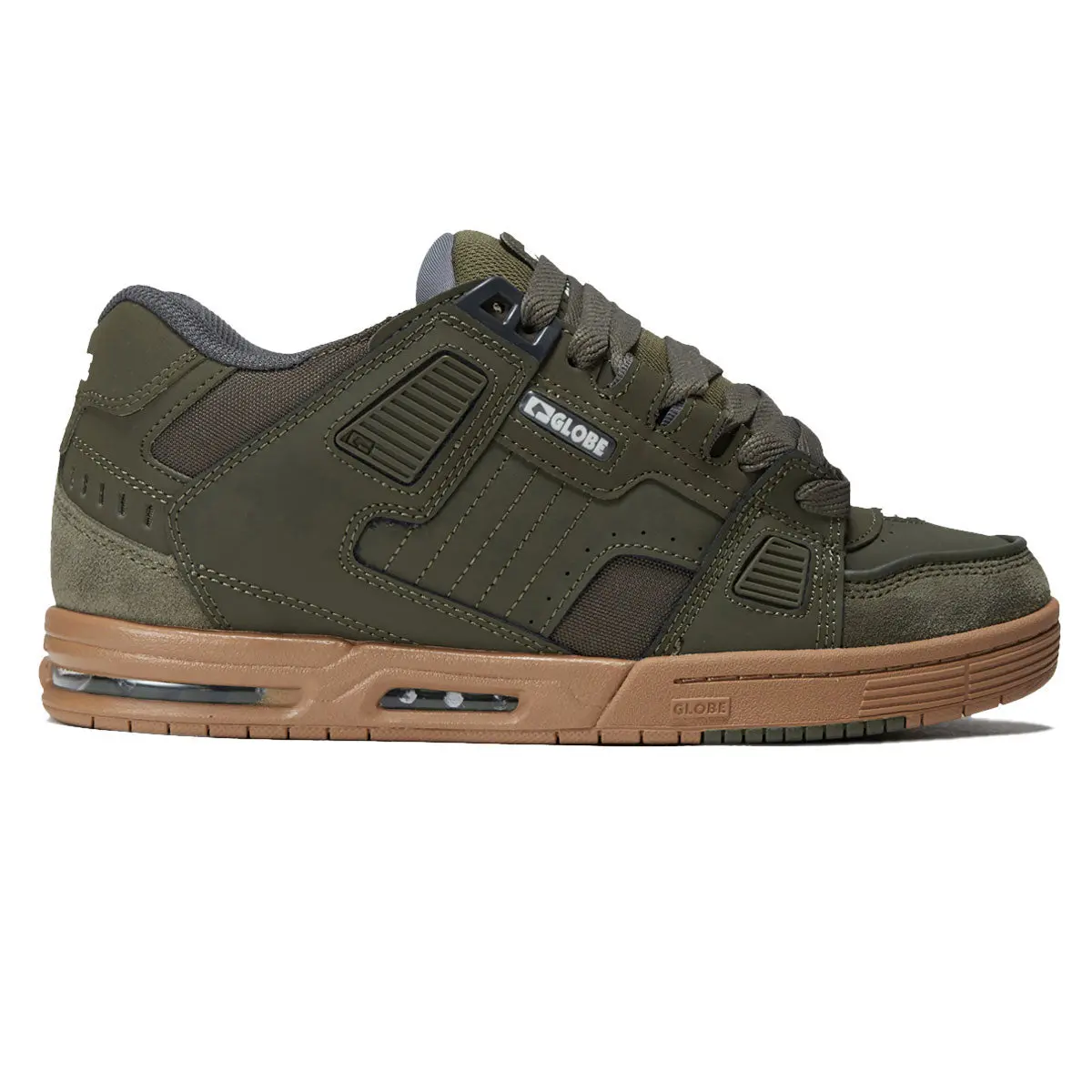 Globe Sabre Shoes - Moss/Gum 1