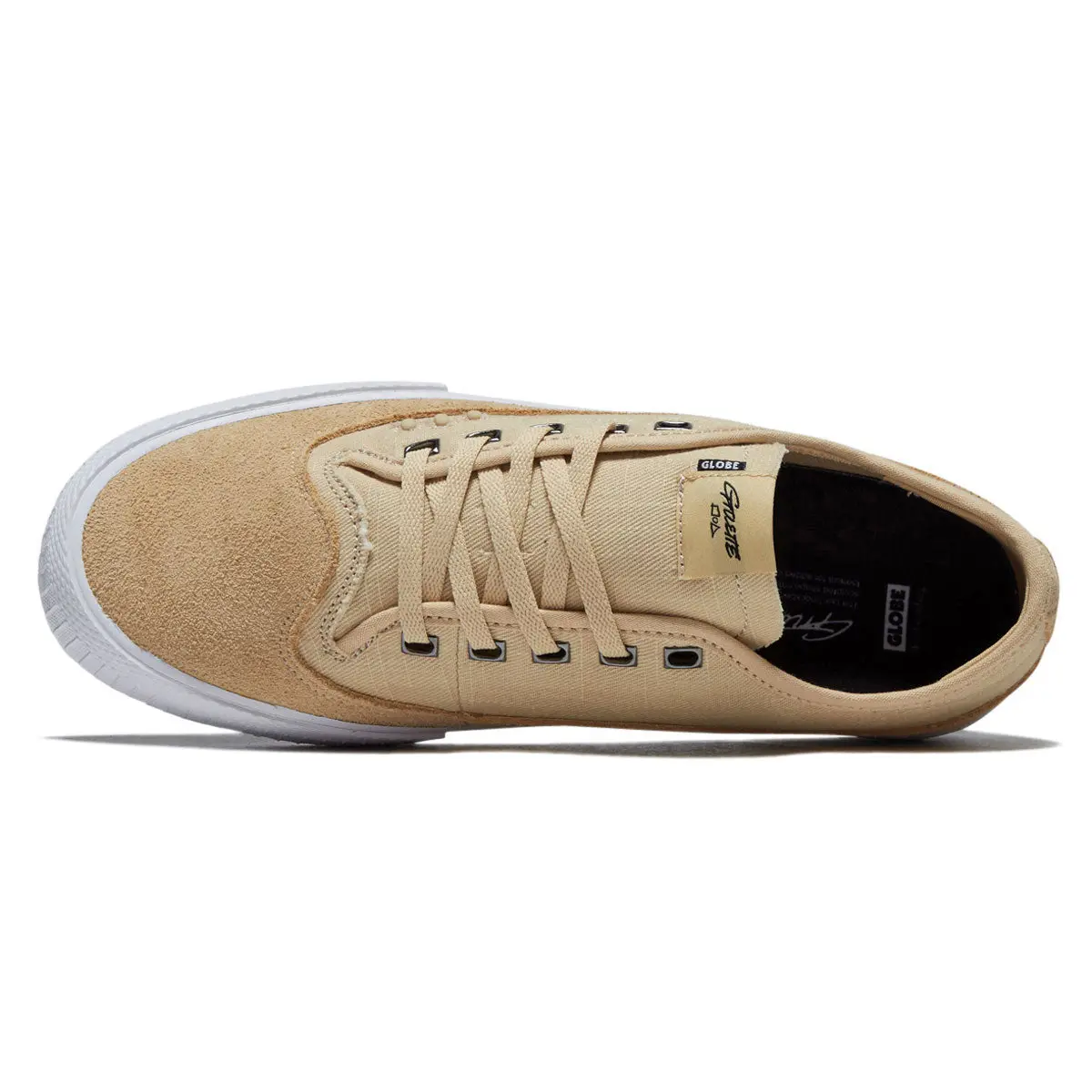 Globe Gillette Shoes - Khaki Linen 3