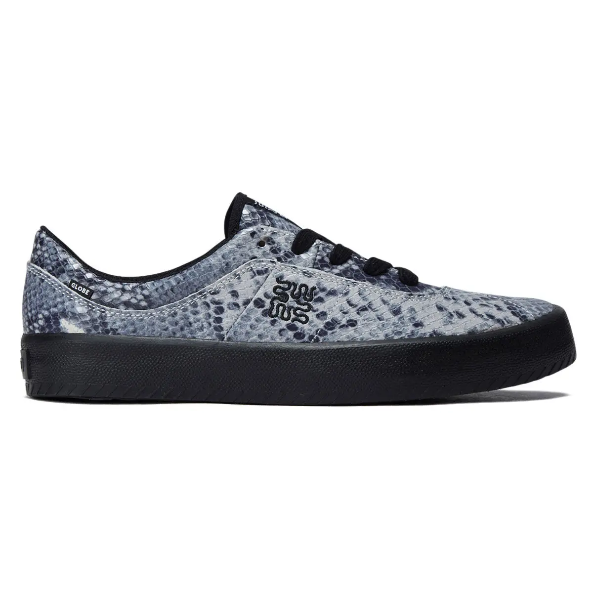 Globe Melbek Shoes - Wasted Talent Black/Snake 1