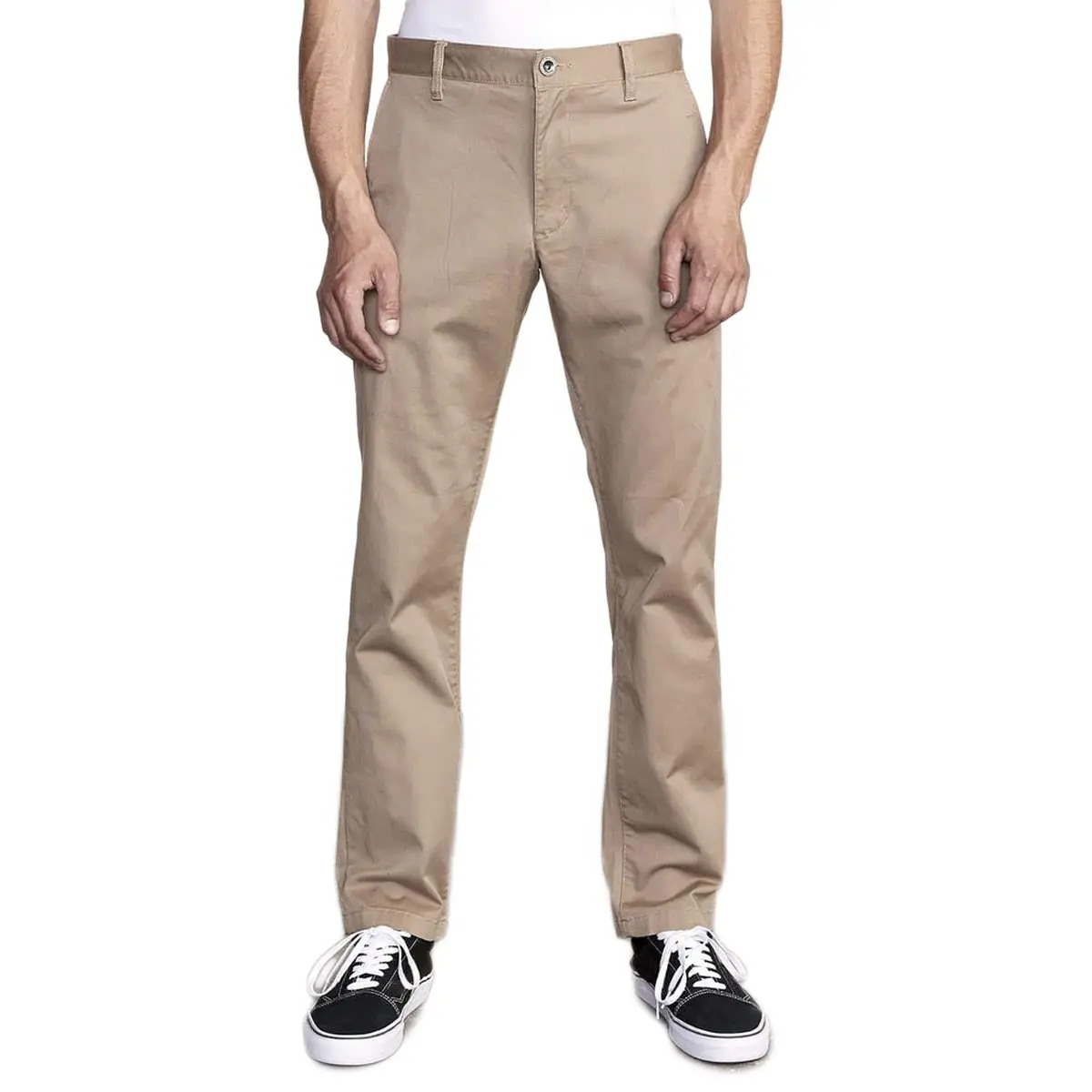 Rvca The Weekend Stretch Pants - Dark Khaki 2 1