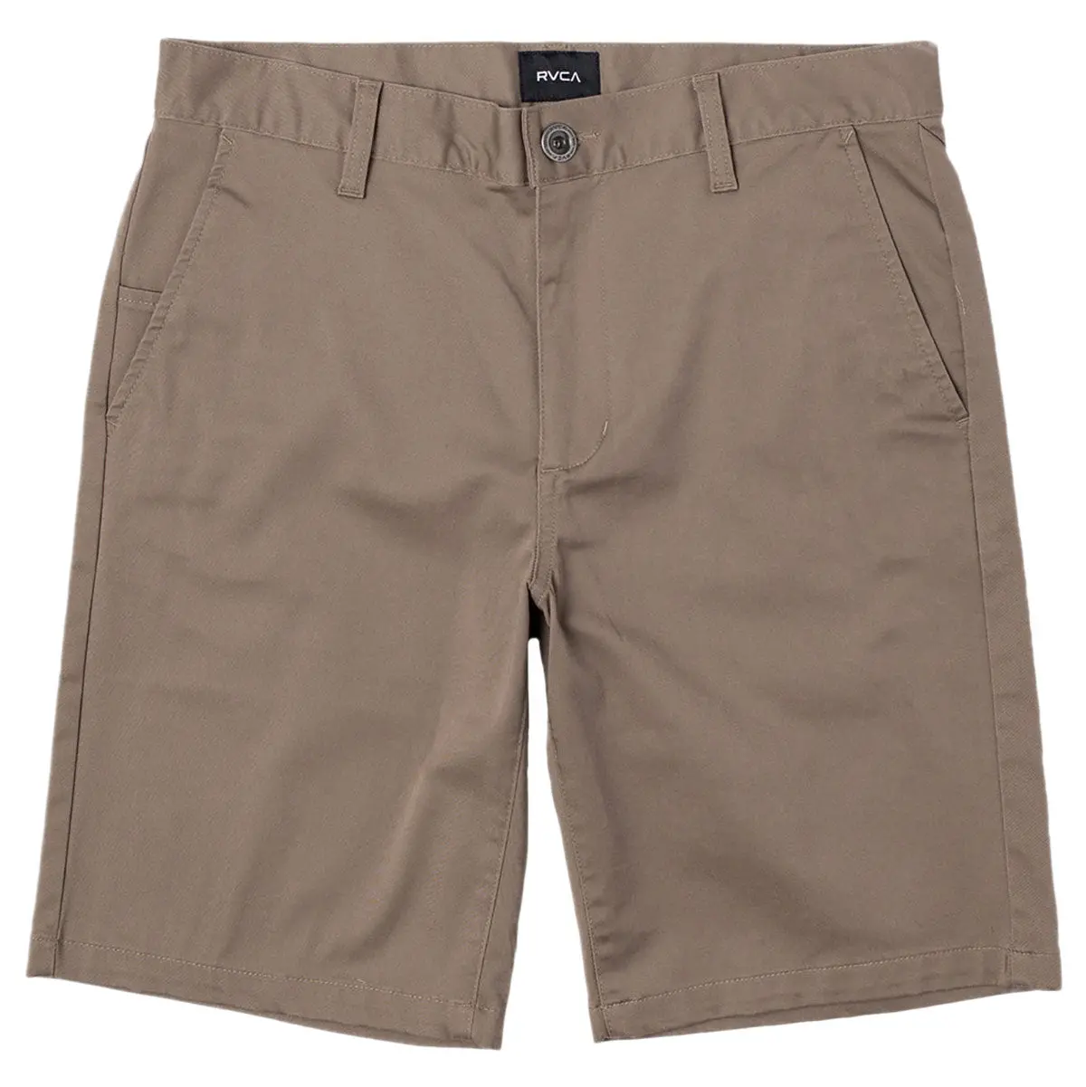 Rvca Weekend Stretch Shorts - New Dark Khaki 1