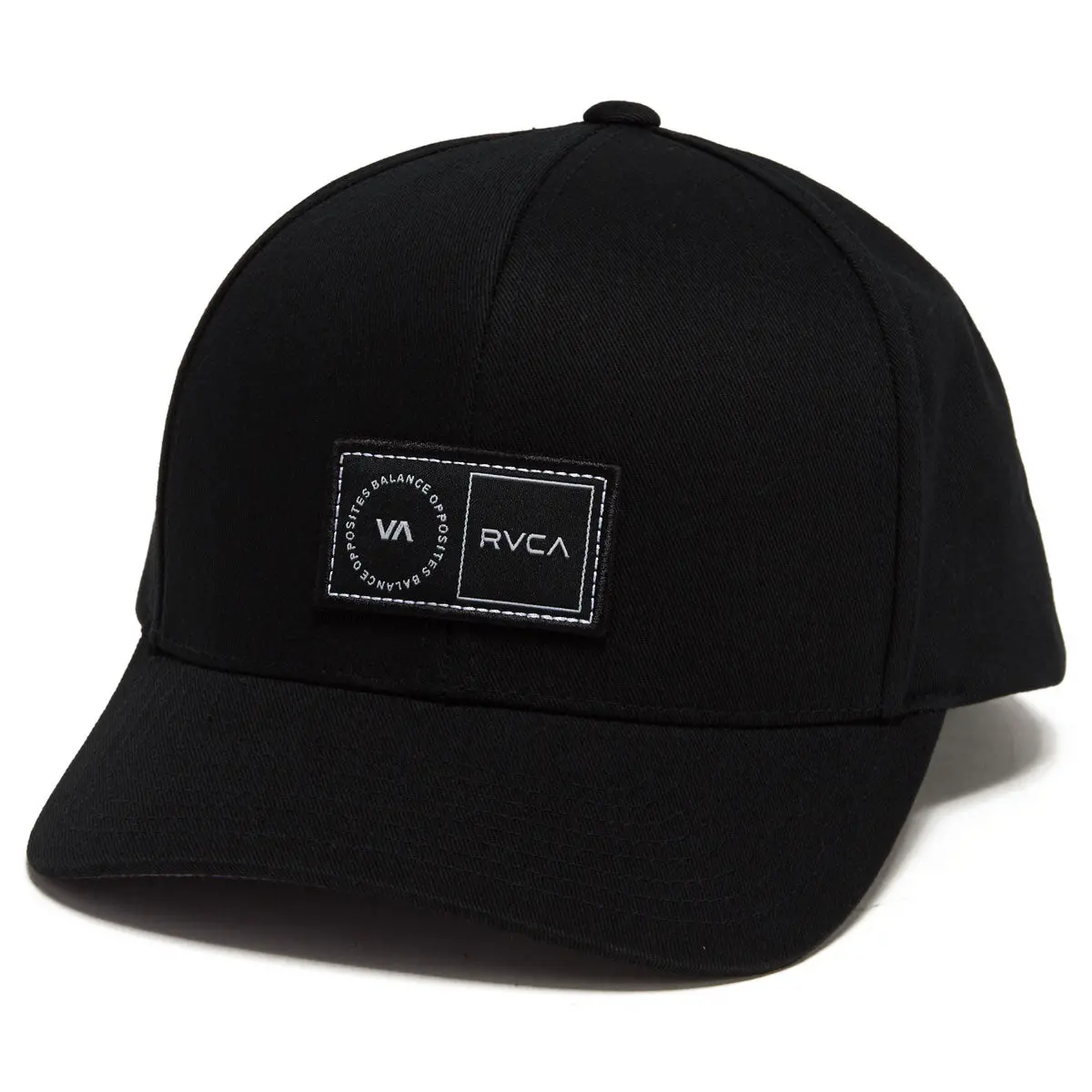 Rvca Platform Snapback Hat - Black 1