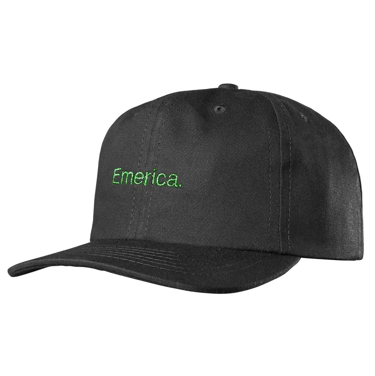 Emerica Pure Gold Dad Hat - Black/Green 1