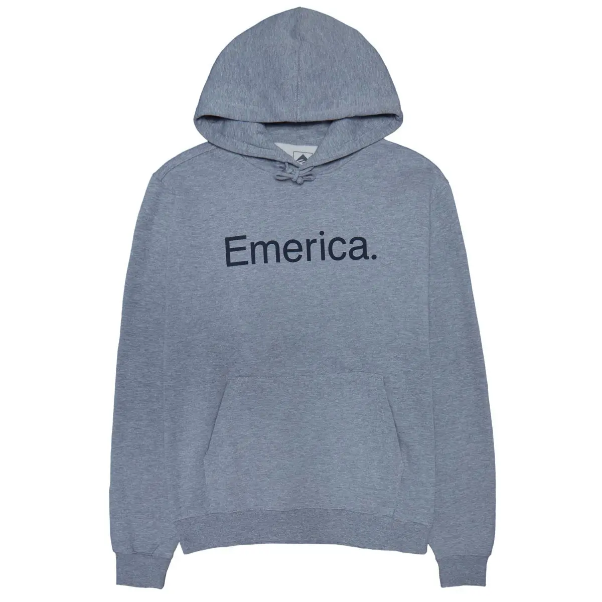 Emerica Pure Logo Hoodie - Grey/Navy 1