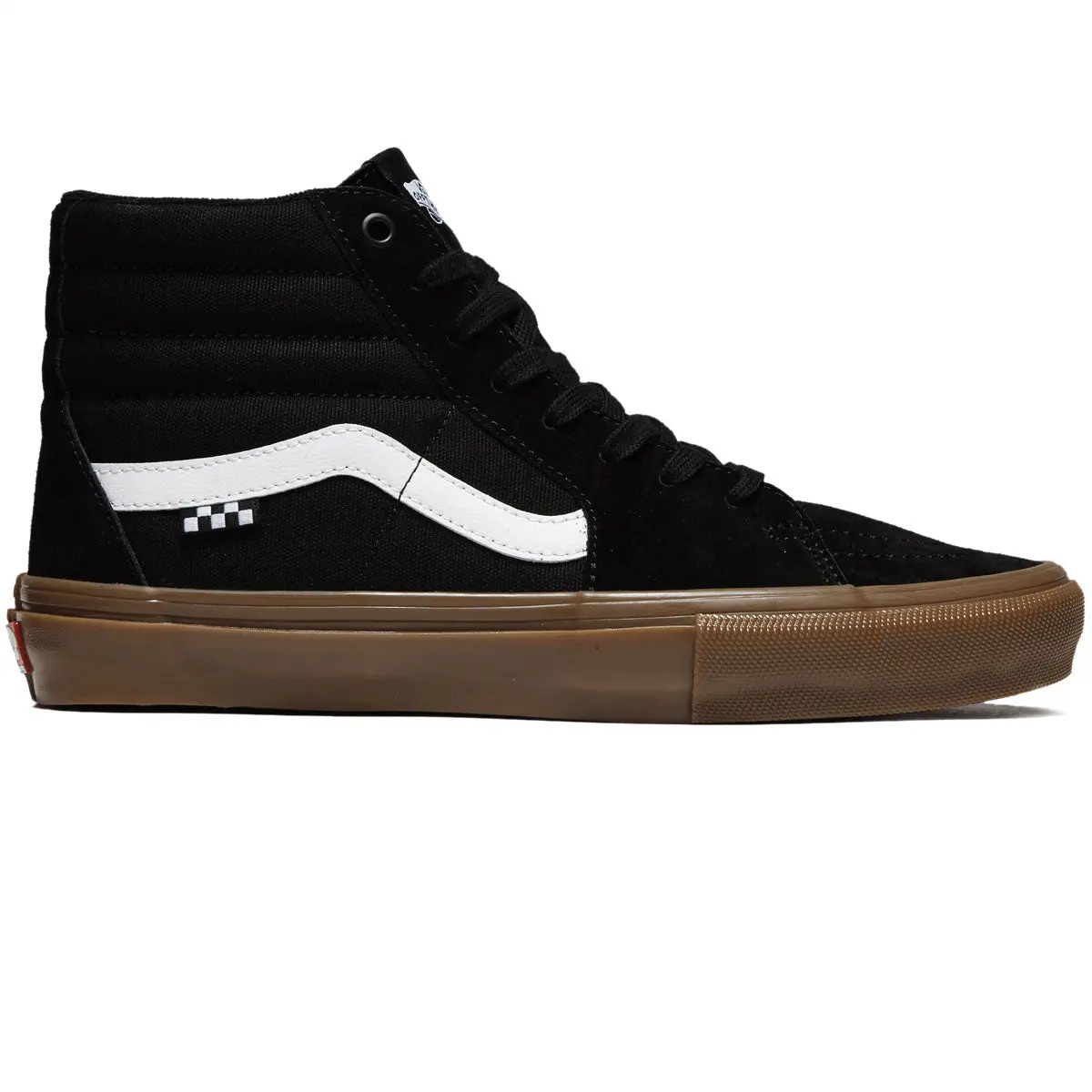 Vans Skate Sk8-Hi Shoes - Black/Gum 1