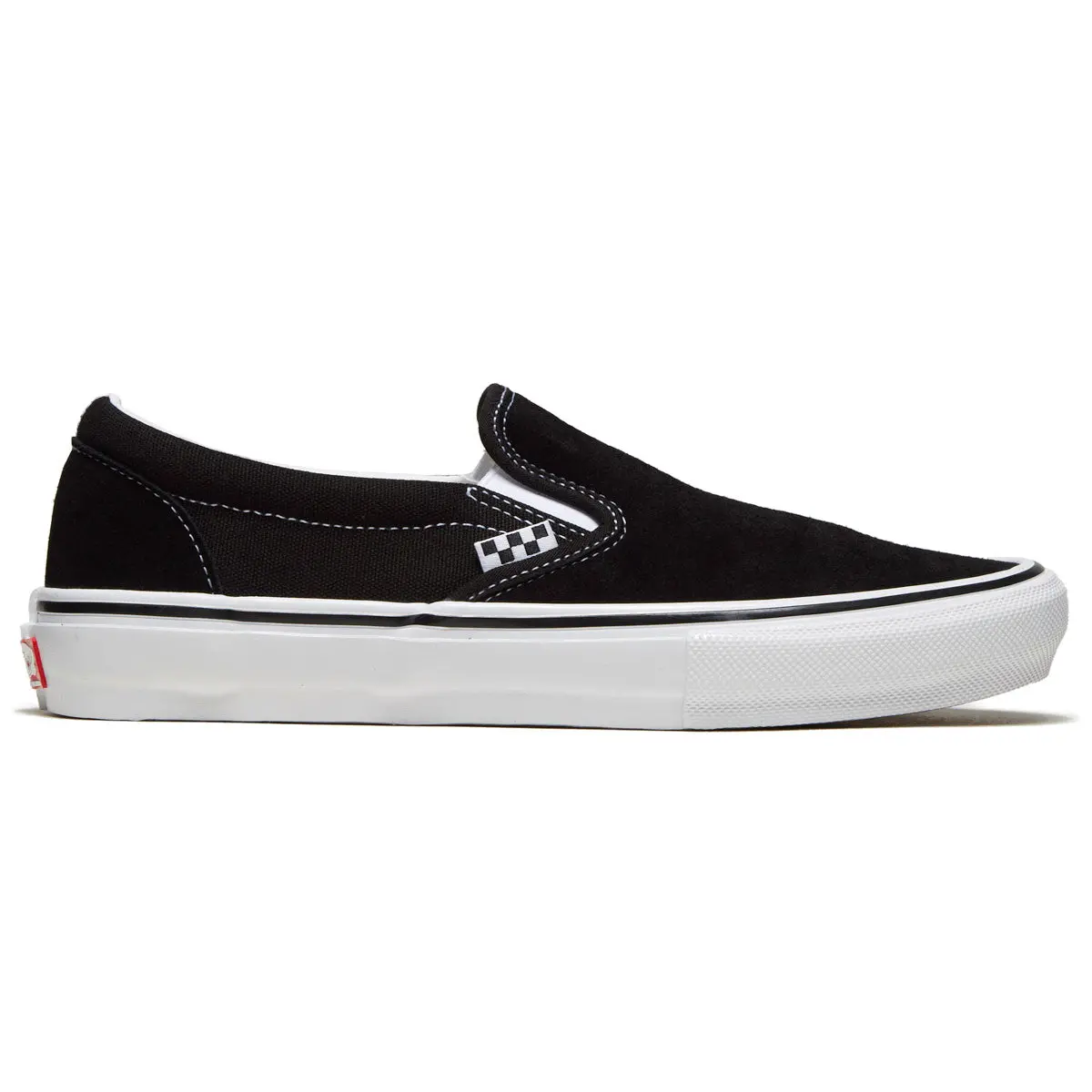 Vans Skate Slip-On Shoes - Black/White 1