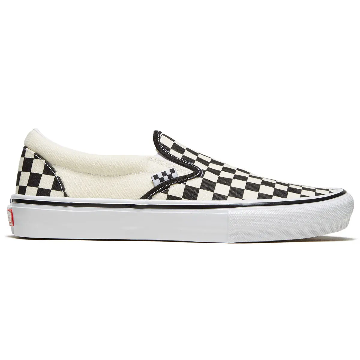Vans Skate Slip-On Shoes - Checkerboard Black/Off White 1