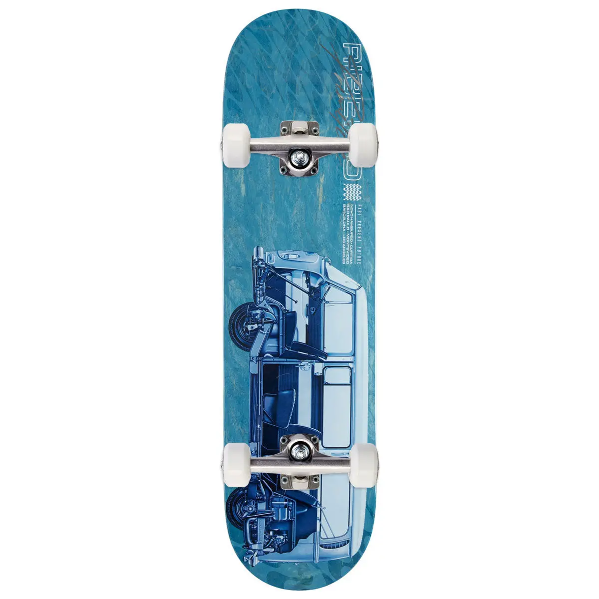 Primitive Carlos Journey Skateboard Complete - Blue - 8.125" 1
