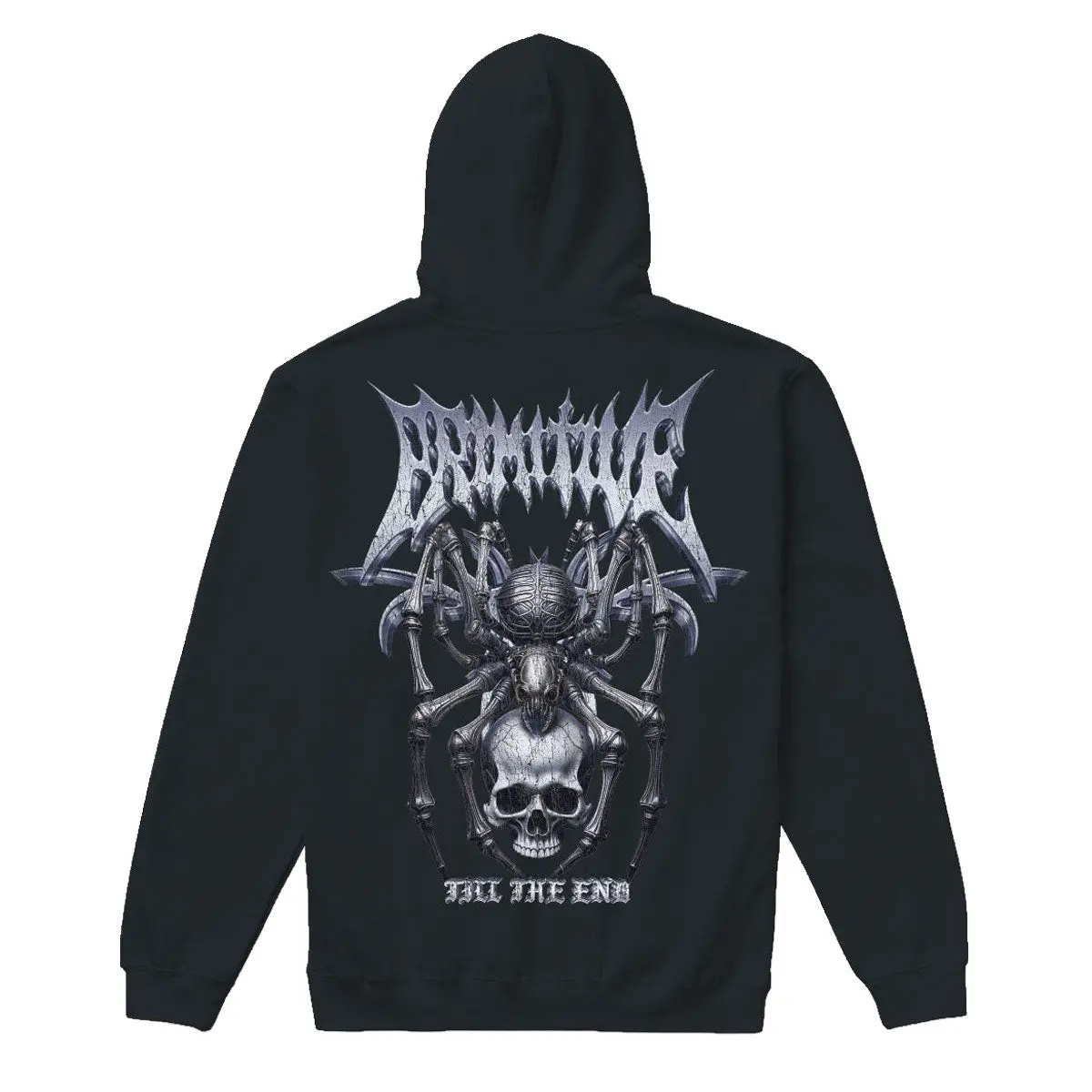 Primitive Creeper Hoodie - Black 1