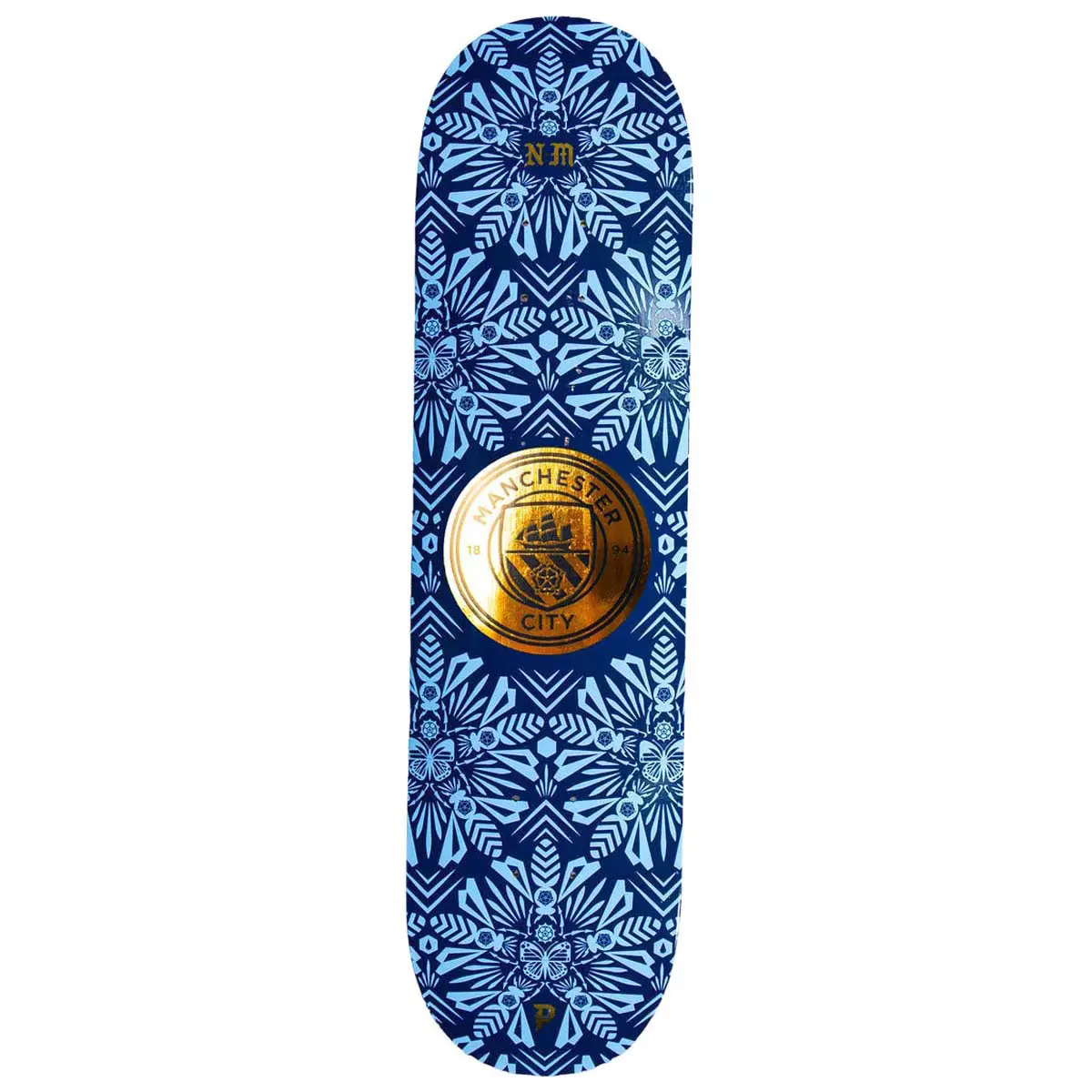 Primitive Man City Of Angels Skateboard Deck - Blue - 8.125" 1