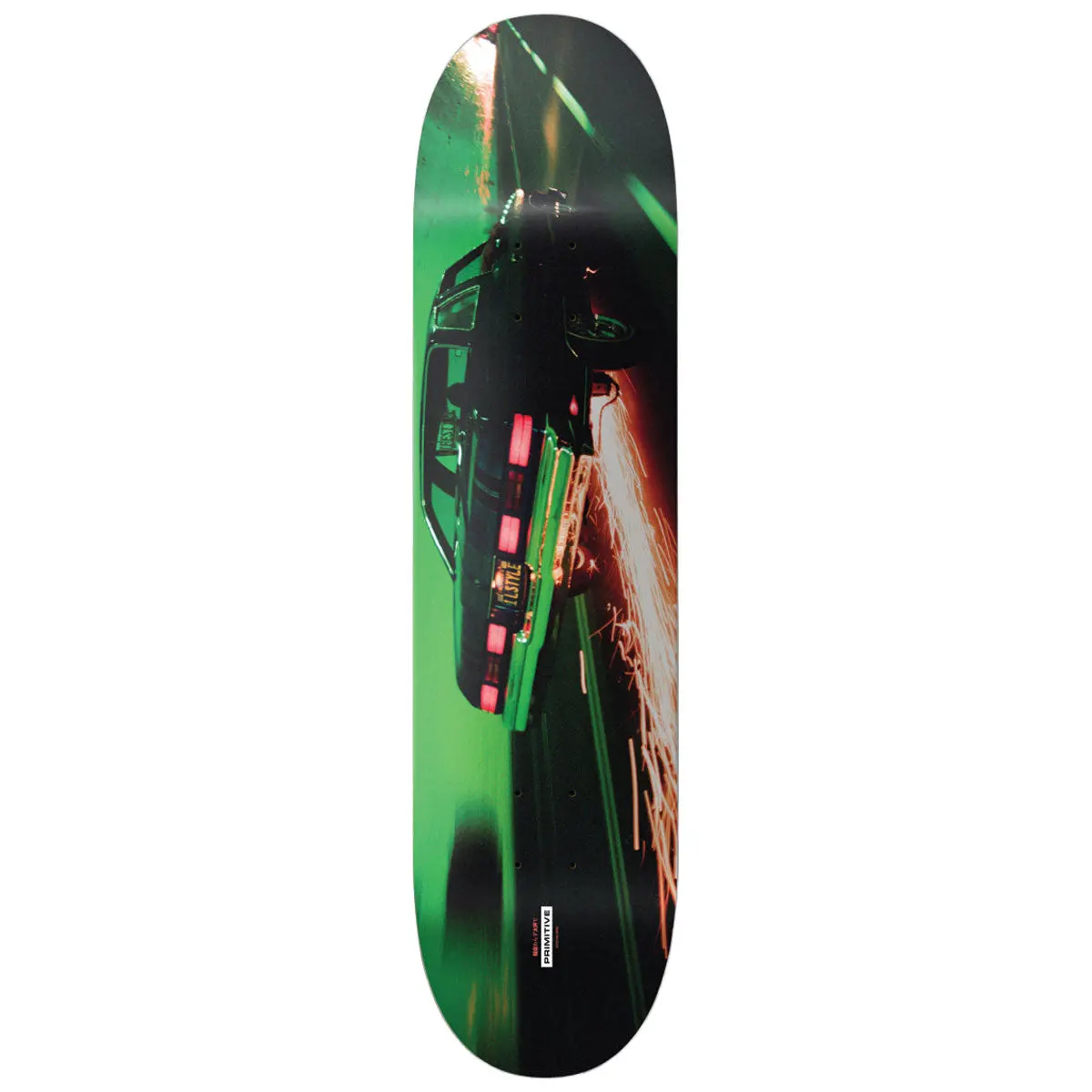 Primitive X Estevan Oriol Scrape Skateboard Deck - 8.00" 1