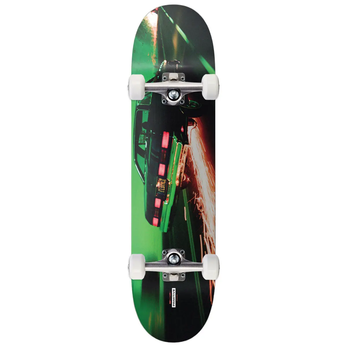 Primitive X Estevan Oriol Scrape Skateboard Complete - 8.00" 1