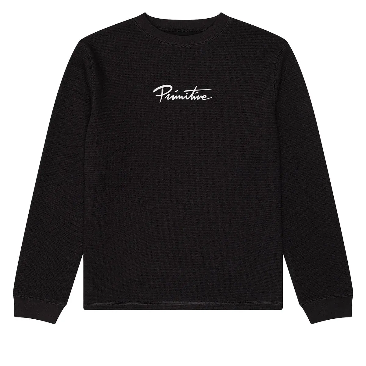 Primitive Nuevo Long Sleeve Thermal Shirt - Black 1