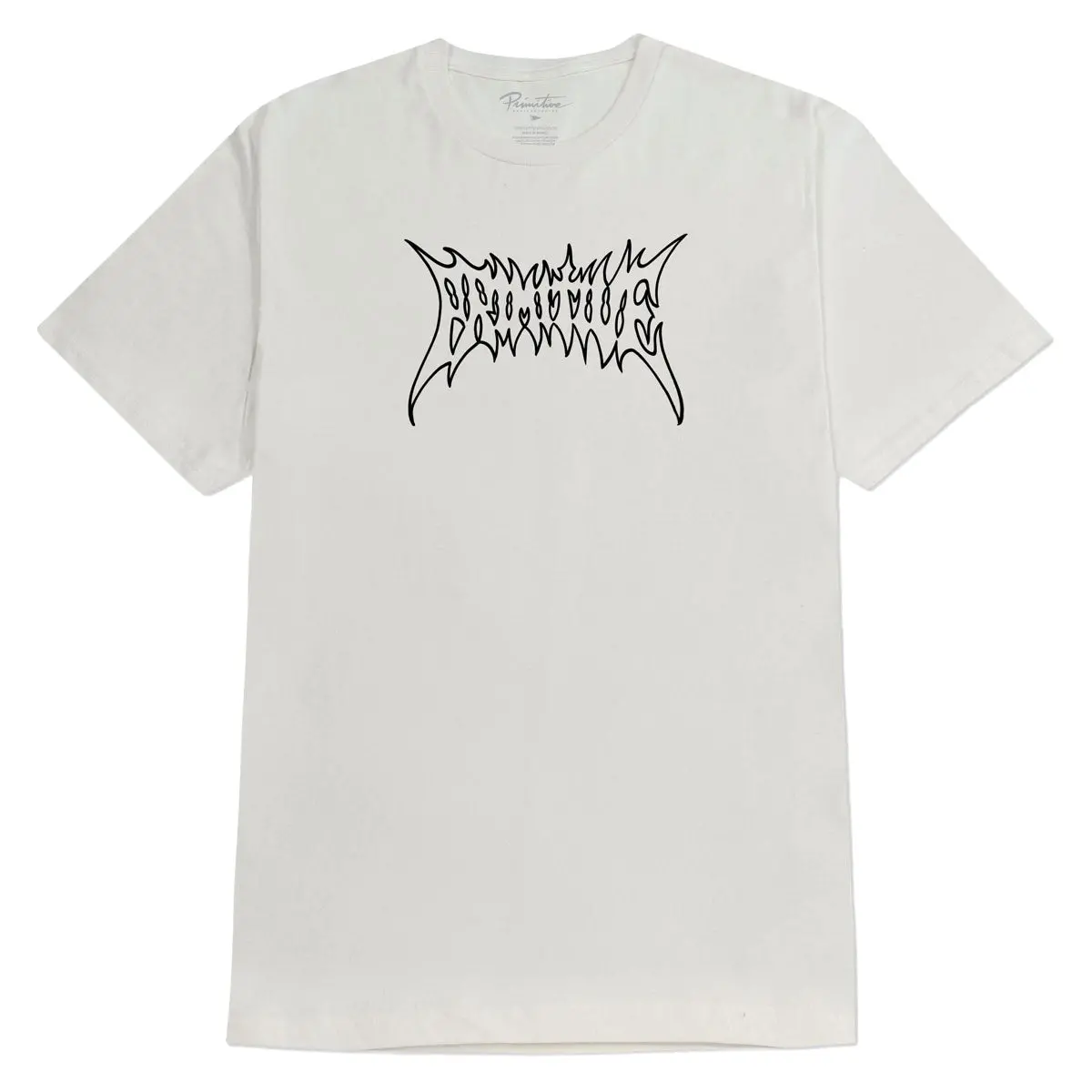Primitive Threat T-Shirt - Cream 1