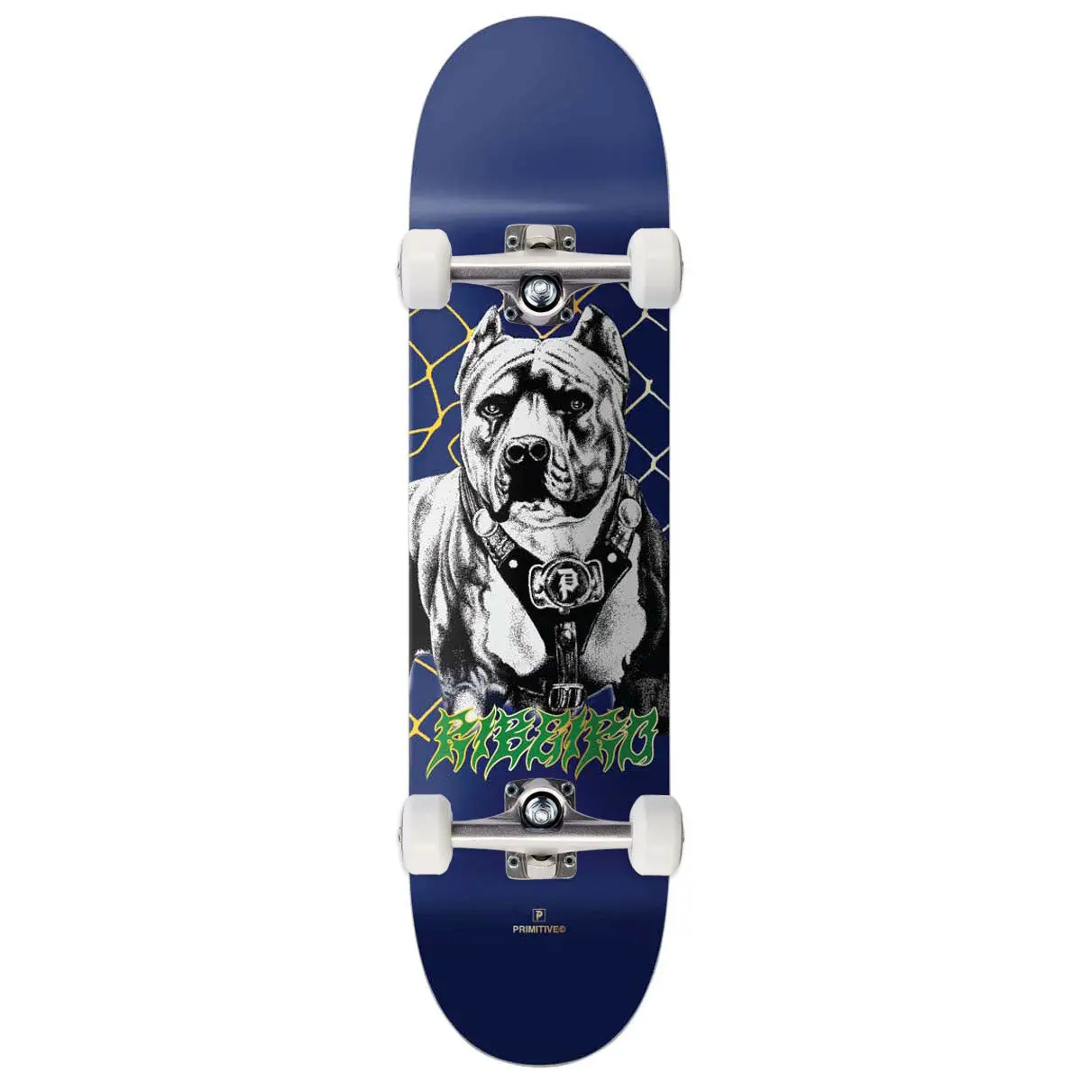 Primitive Ribeiro Vic Skateboard Complete - Navy - 8.38" 1