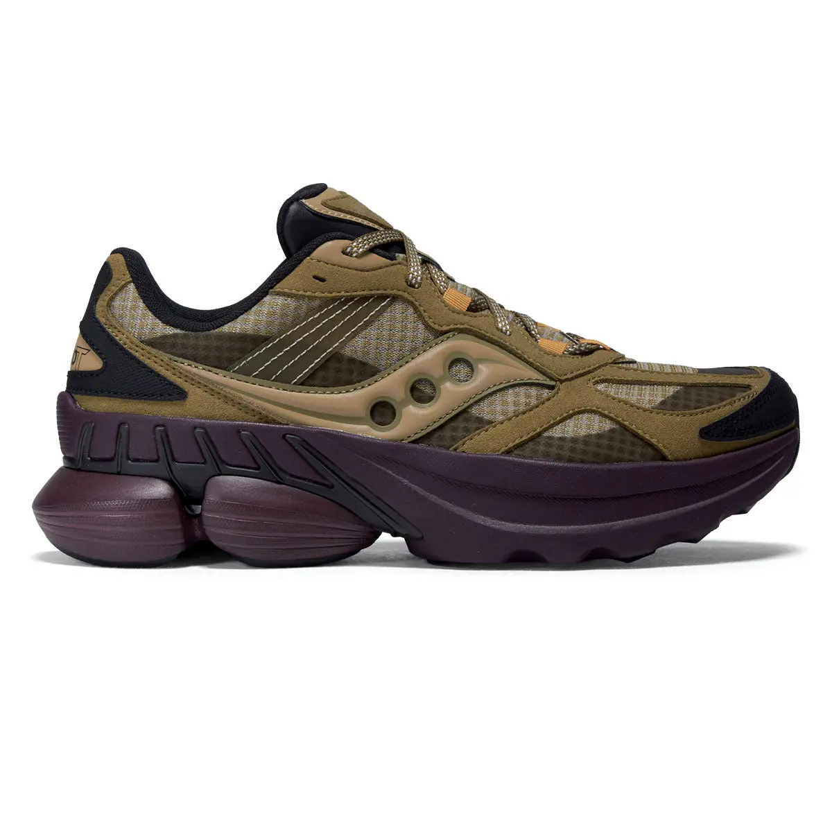 Saucony Grid Nxt Shoes - Brown/Wine 1