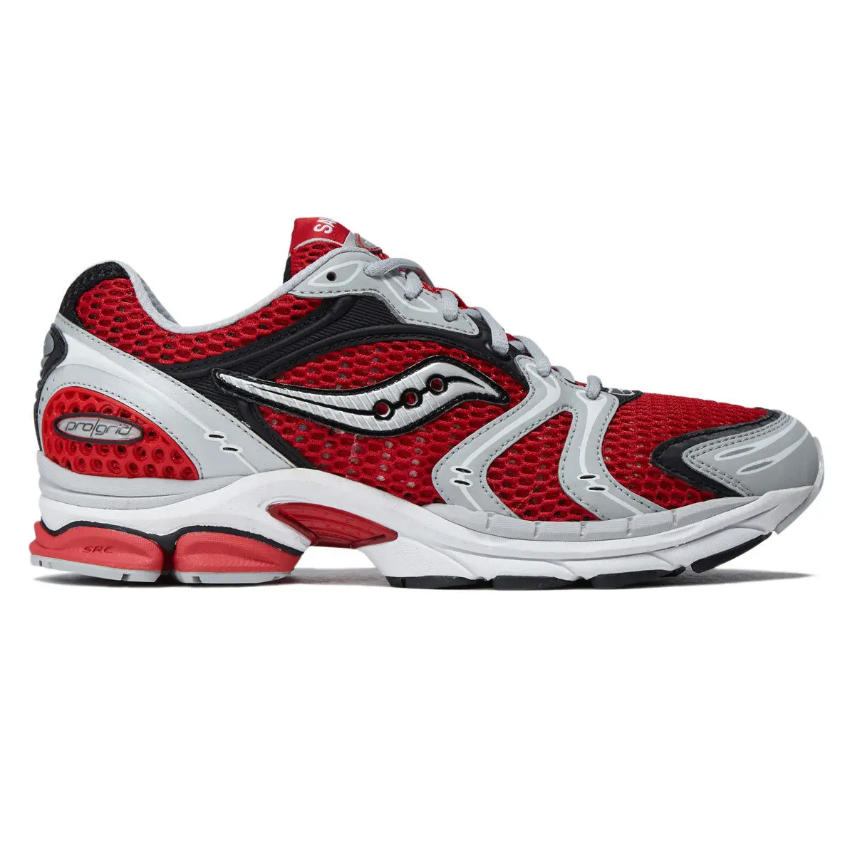 Saucony Progrid Triumph 4 Shoes - Red/Grey 1