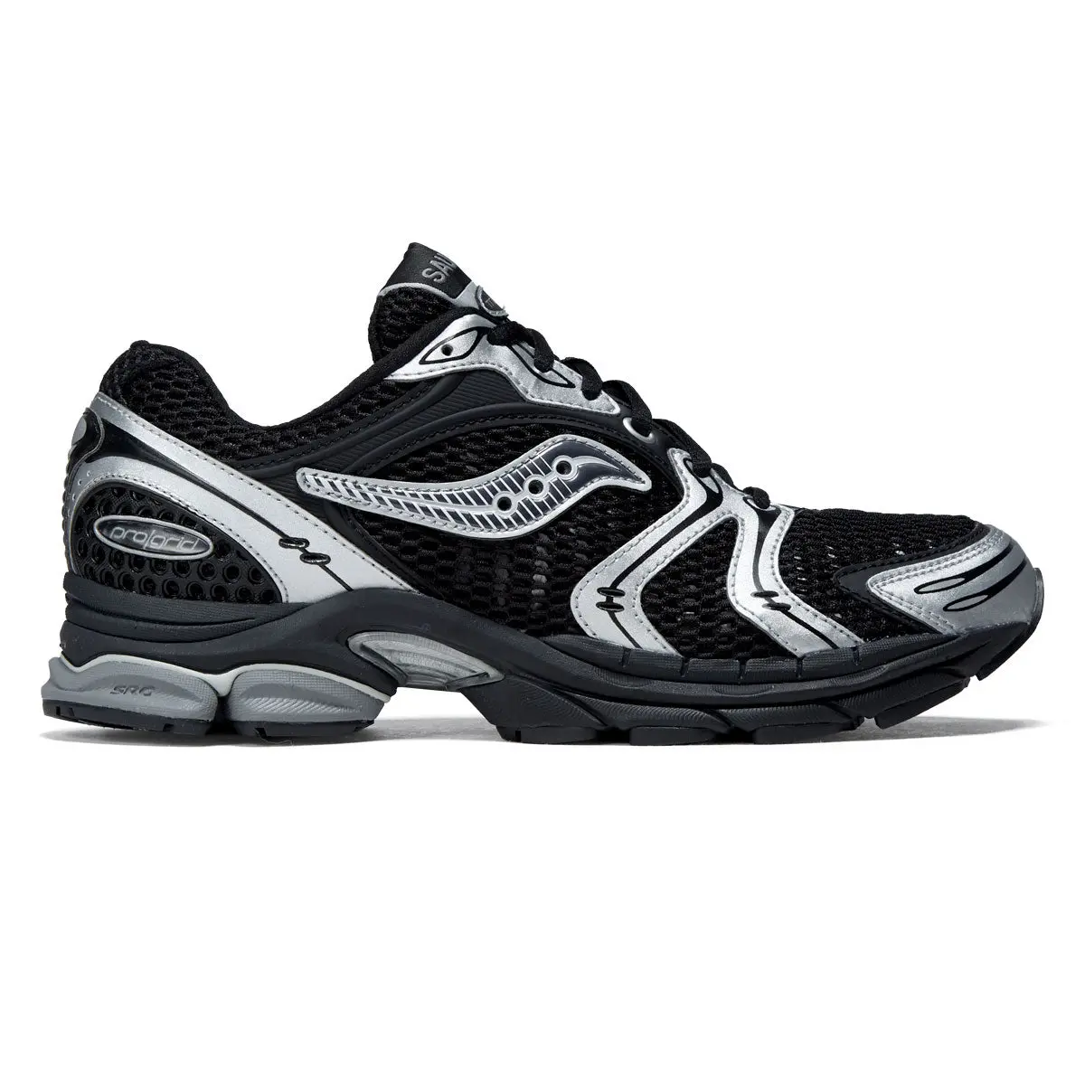 Saucony Progrid Triumph 4 Shoes - Black/Silver Ii 1