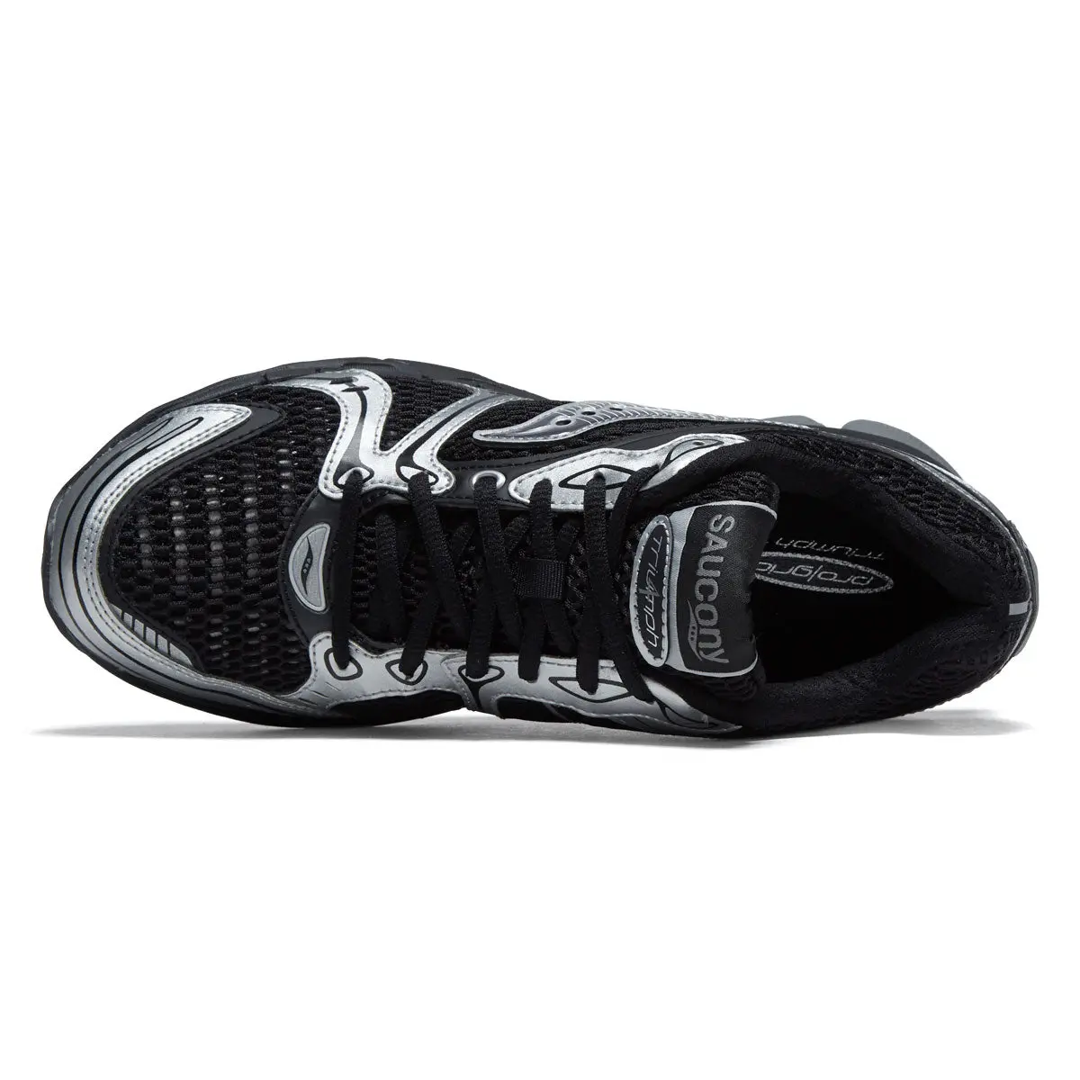 Saucony Progrid Triumph 4 Shoes - Black/Silver Ii 3