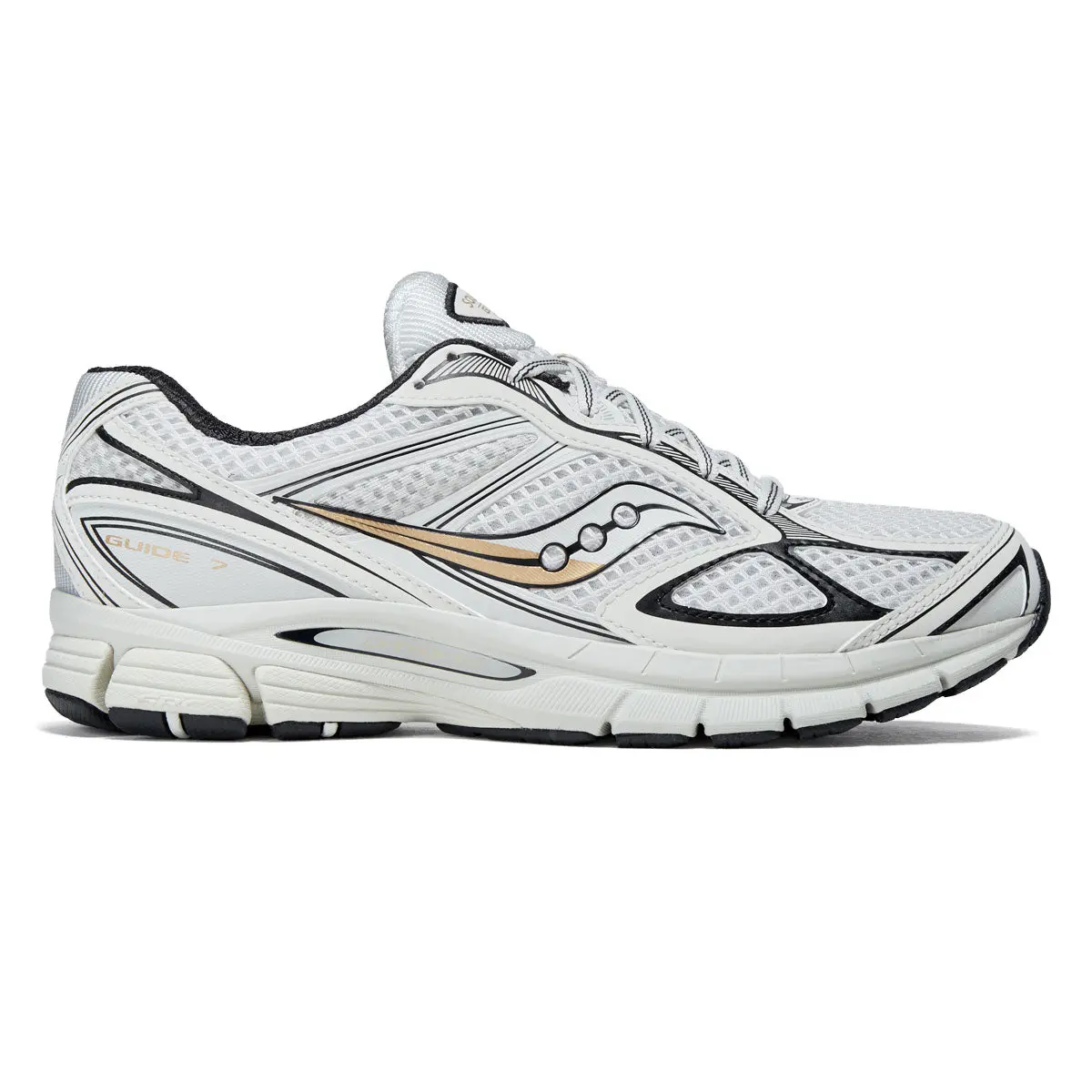 Saucony Progrid Guide 7 Shoes - Onyx/Gold 1