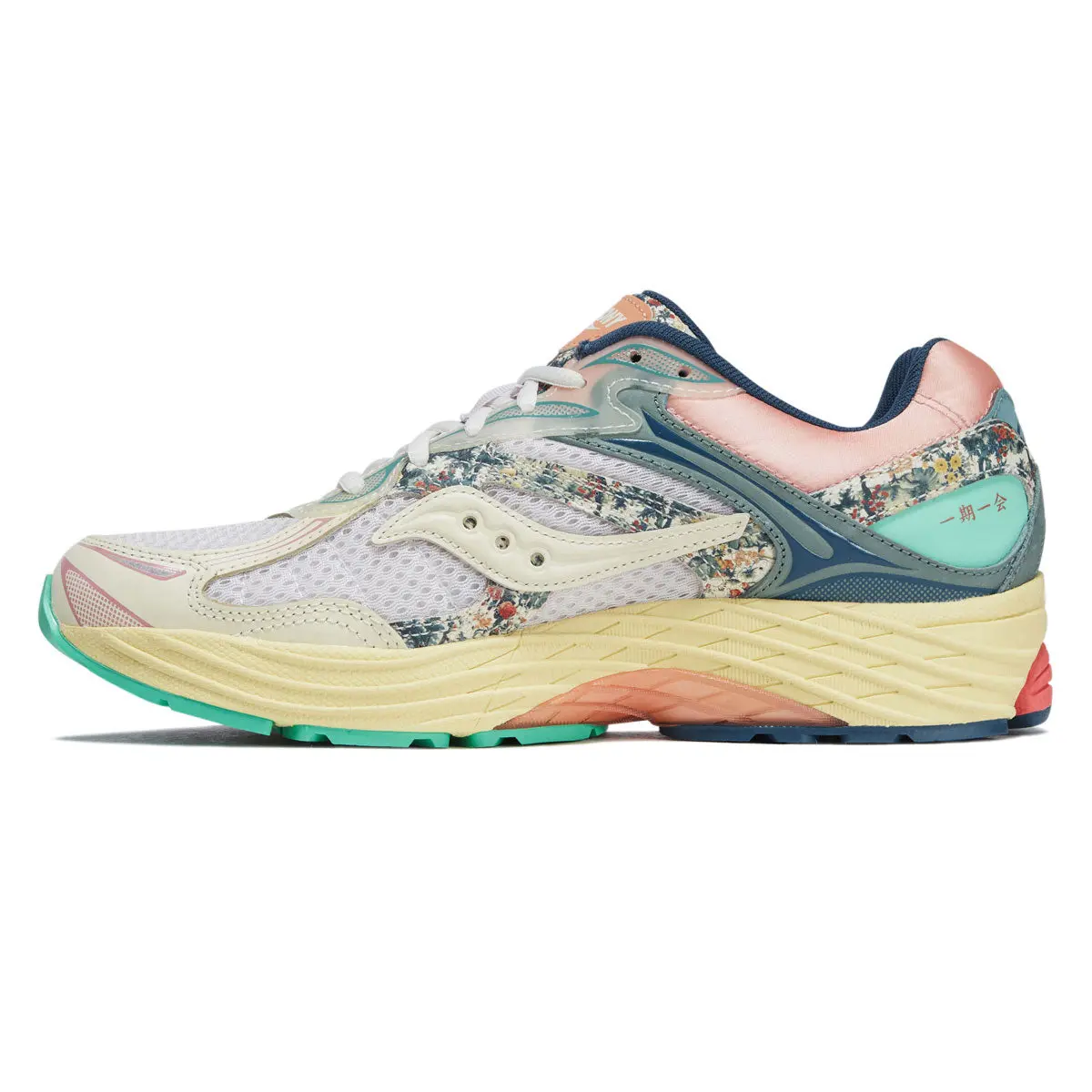 Saucony Progrid Omni 9 Shoes - Beige/Blue 2