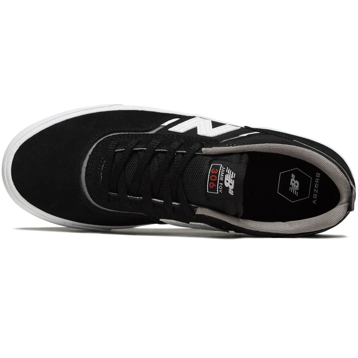 New Balance 306 Foy Shoes - Black/White/Grey 3