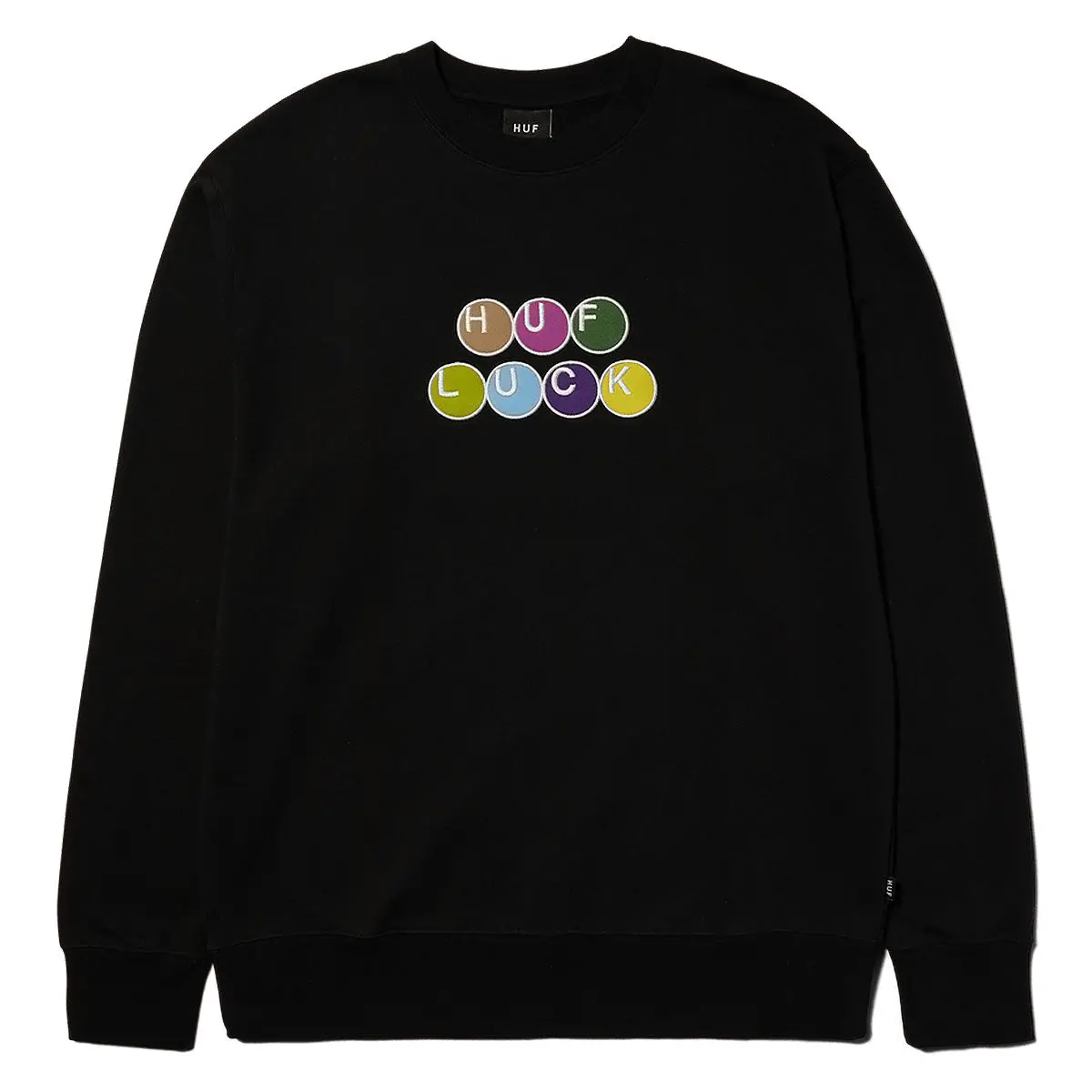 Huf Lucky Crewneck Sweatshirt - Black 1