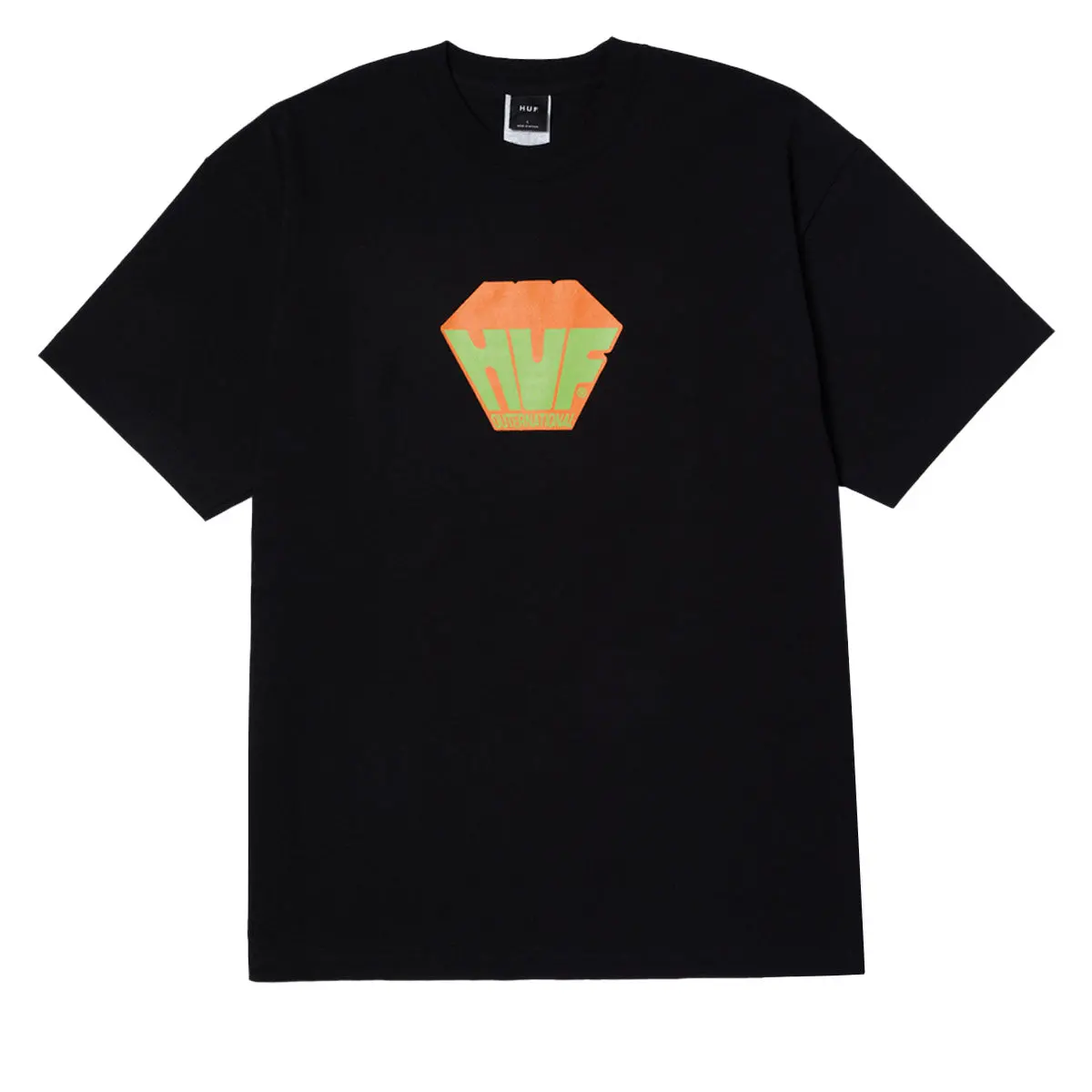 Huf Big Block T-Shirt - Black 1