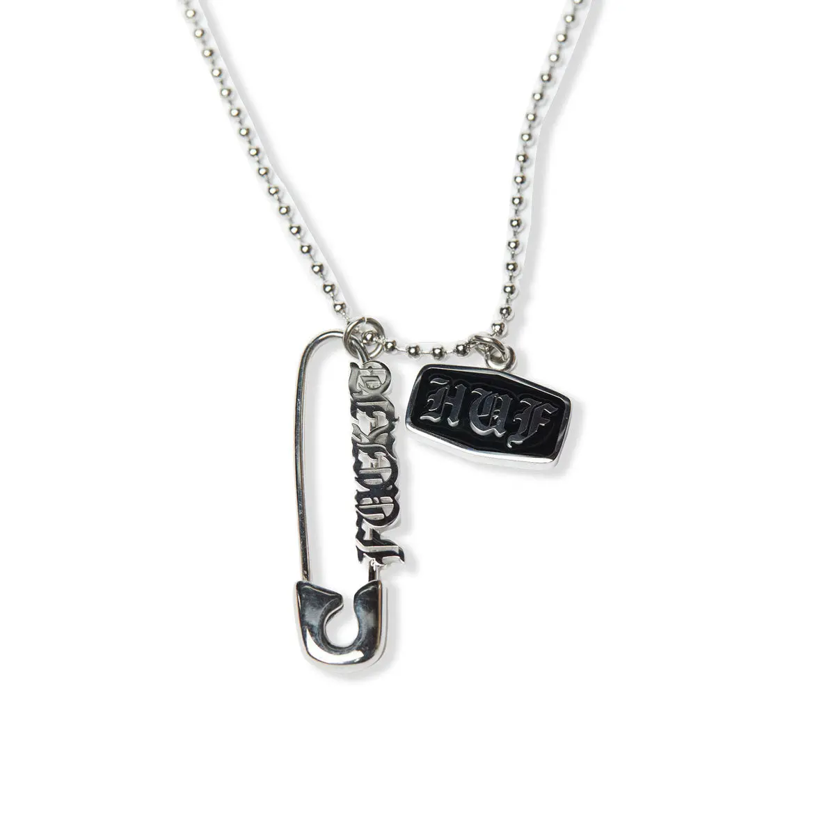 Huf Old E Pendant - Silver 1