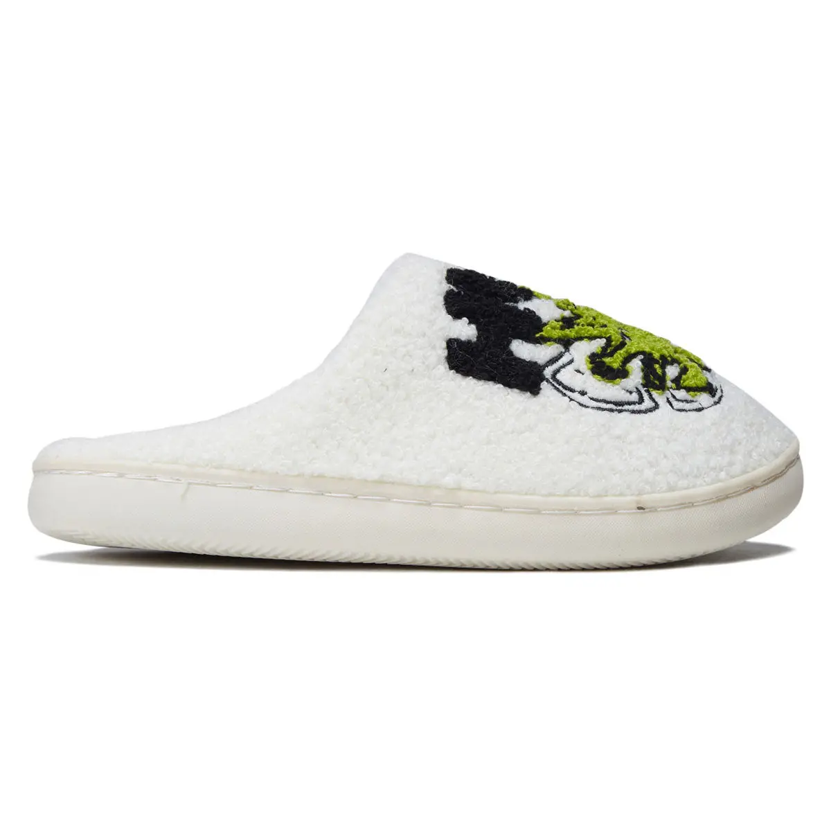 Huf Snow Angel Fuzzy Slipper Shoes - Natural 1