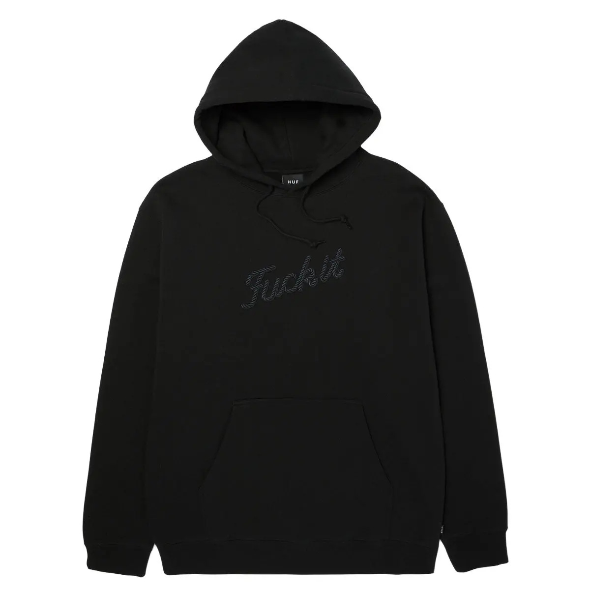 Huf Lasso Hoodie - Black 1