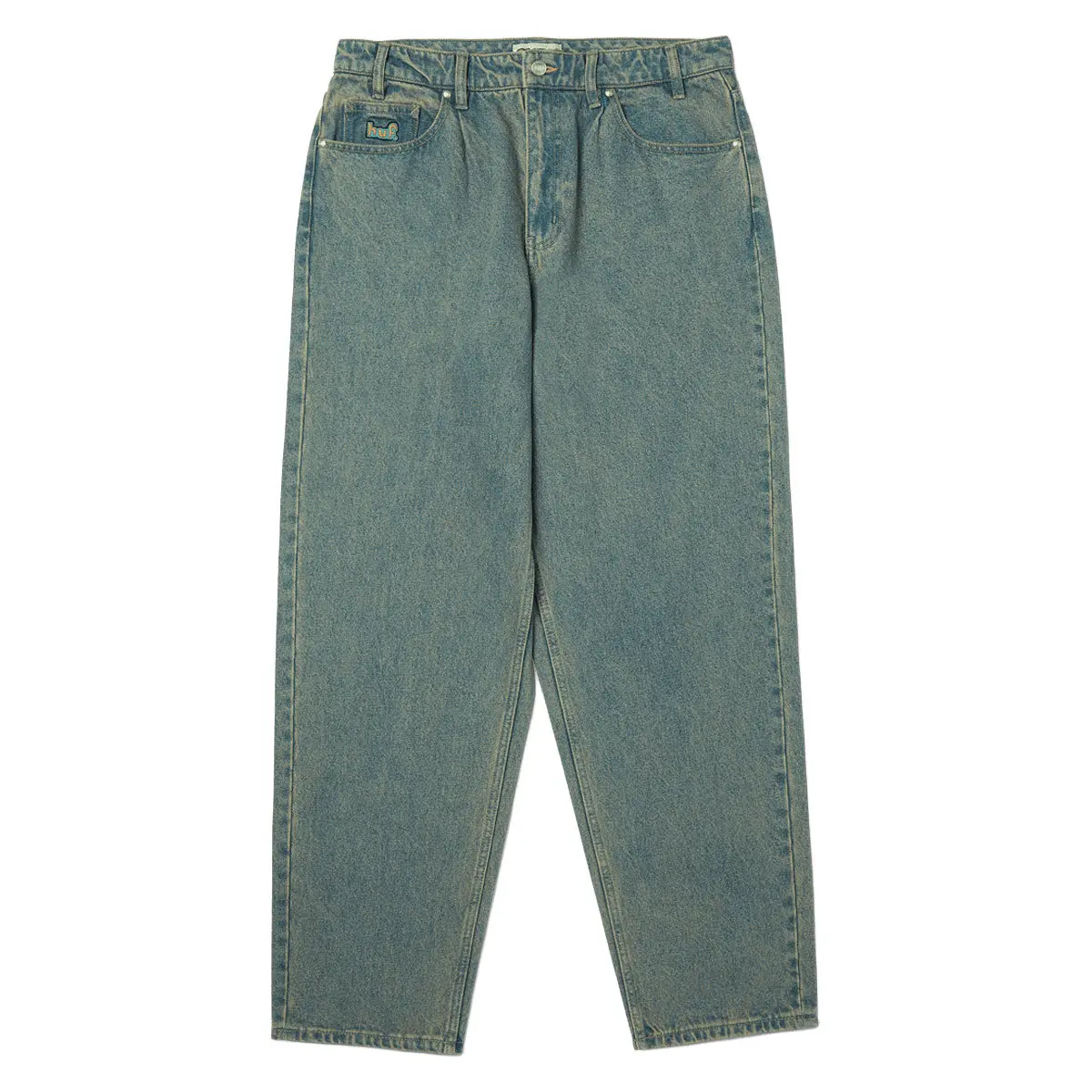 Huf Cromer Washed Jeans - Indigo Earth 1