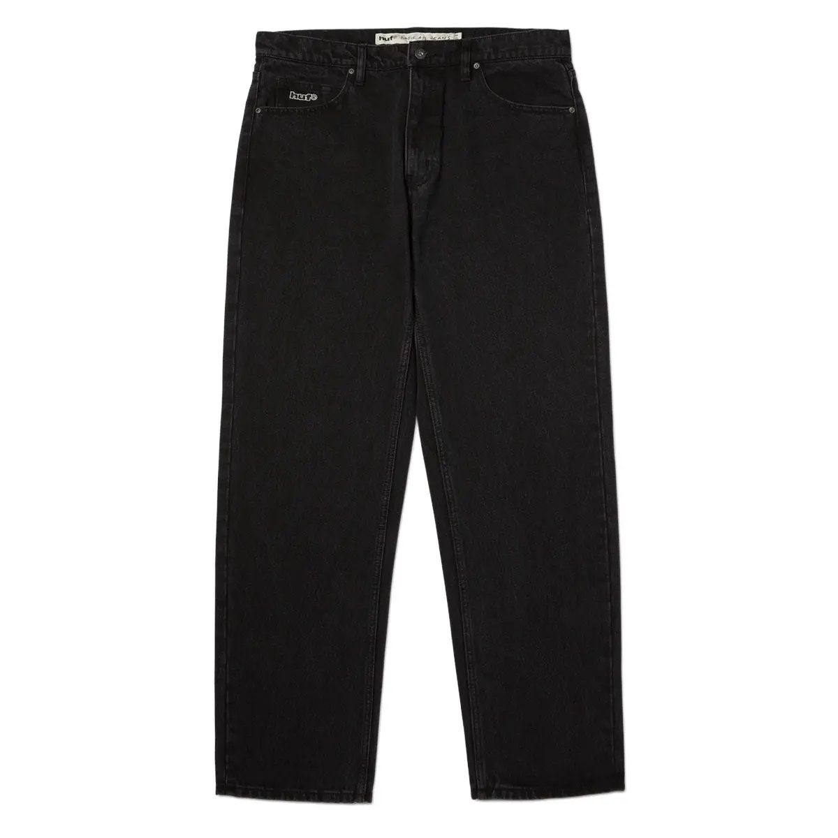 Huf Basic Ass Jeans - Faded Black 1