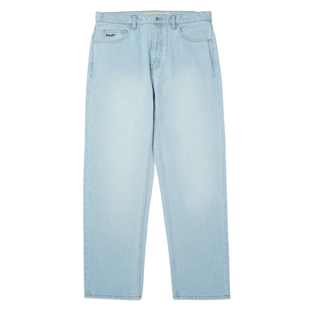 Huf Basic Ass Jeans - Washed Light Blue 1