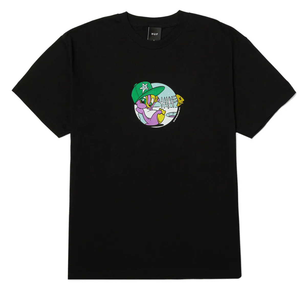 Huf Deep Freeze T-Shirt - Black 1
