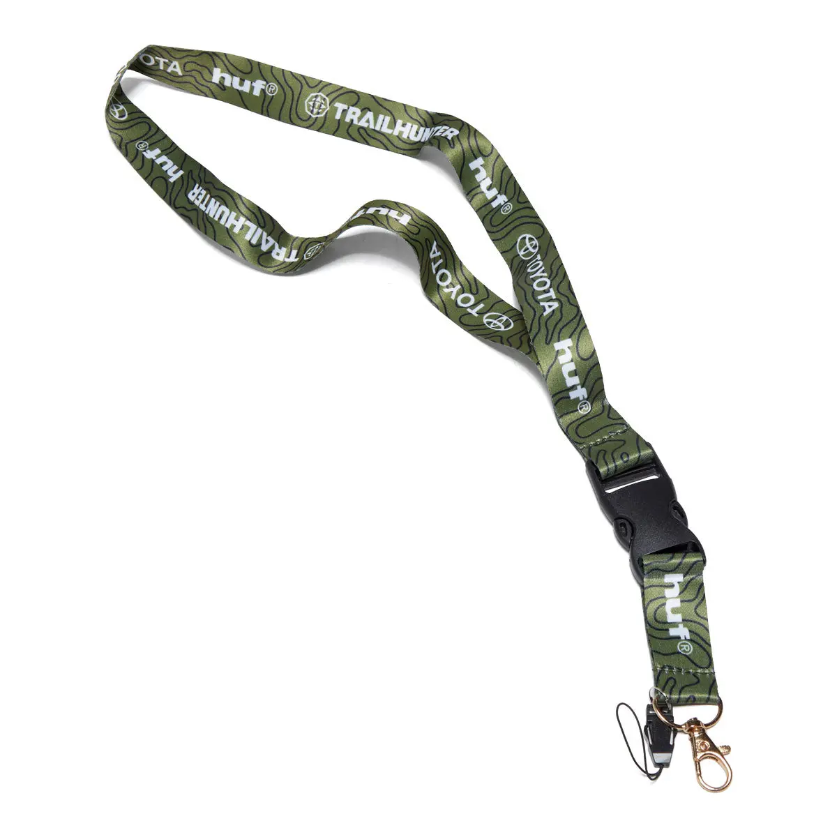 Huf X Toyota Trailhunter Lanyard - Green 1