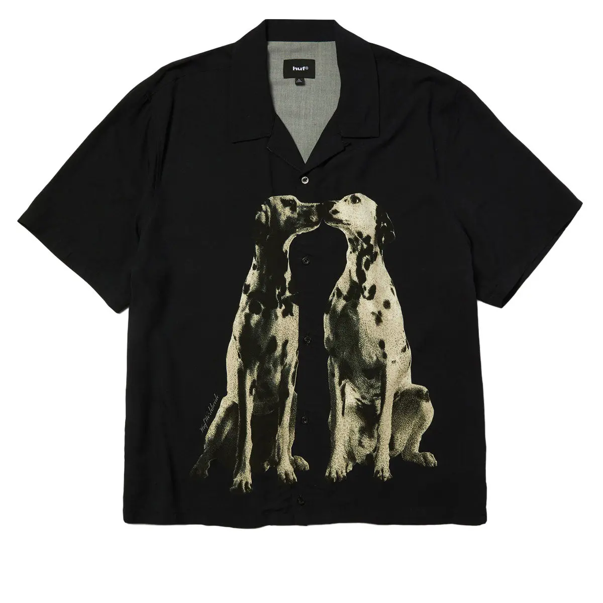 Huf Dogged Resort Shirt - Black 1