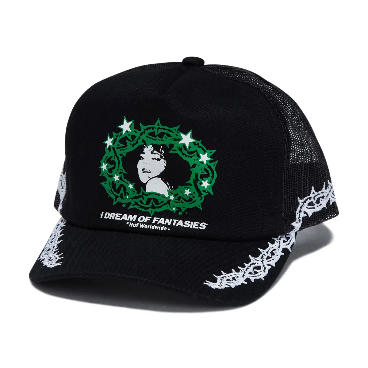 Huf Fantasies Trucker Hat - Black 1