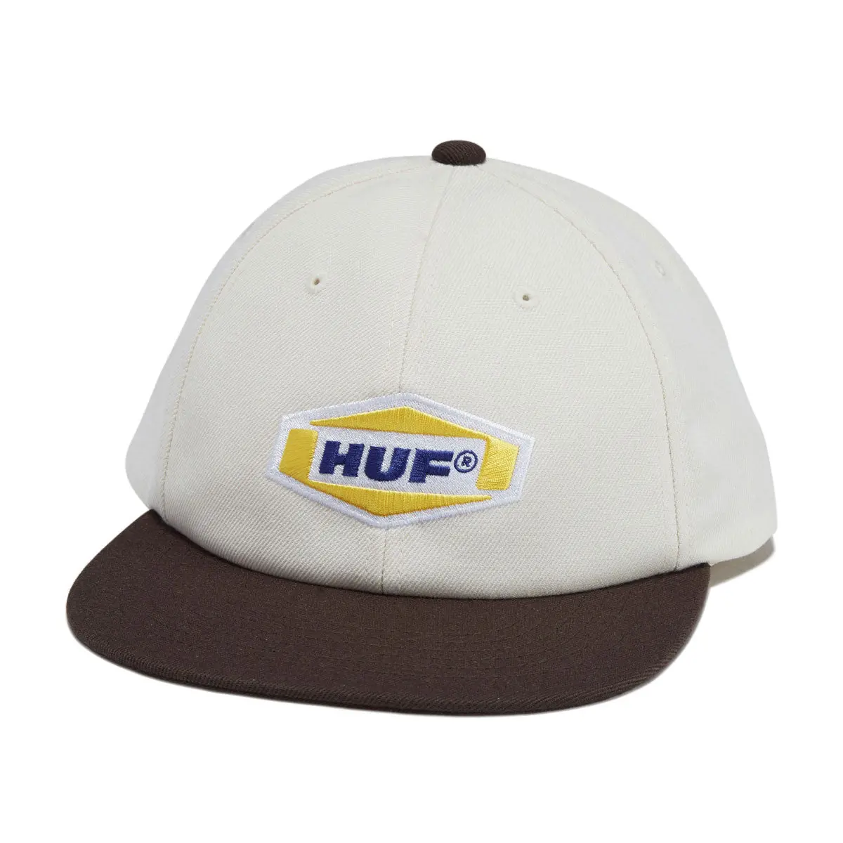 Huf Sparked Snapback Hat - Cream 1