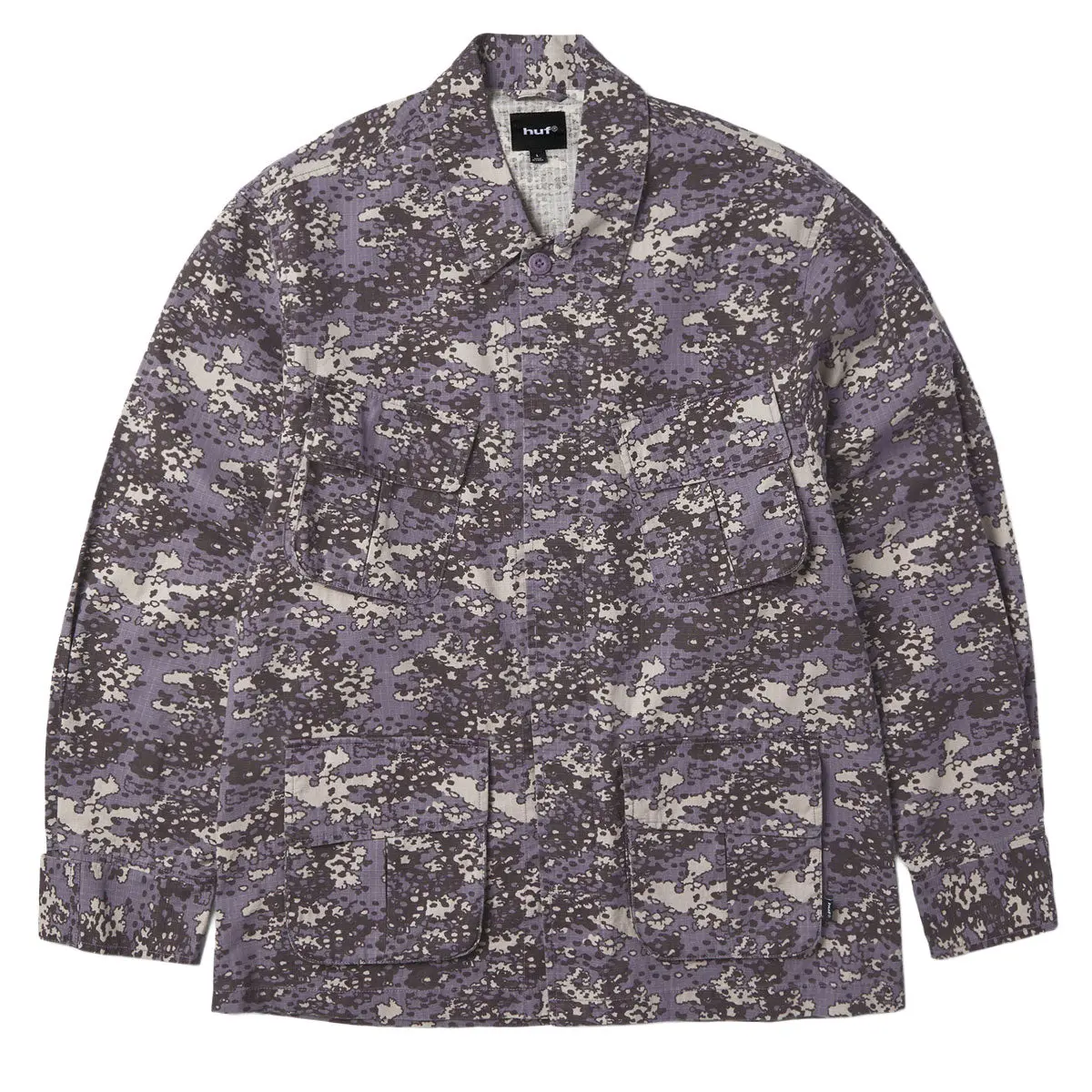 Huf Delta Bdu Jacket - Dust Purple 1