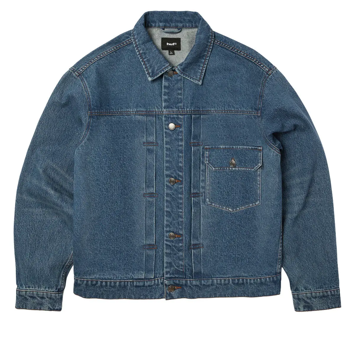 Huf 89 Trucker Jacket - Indigo 1