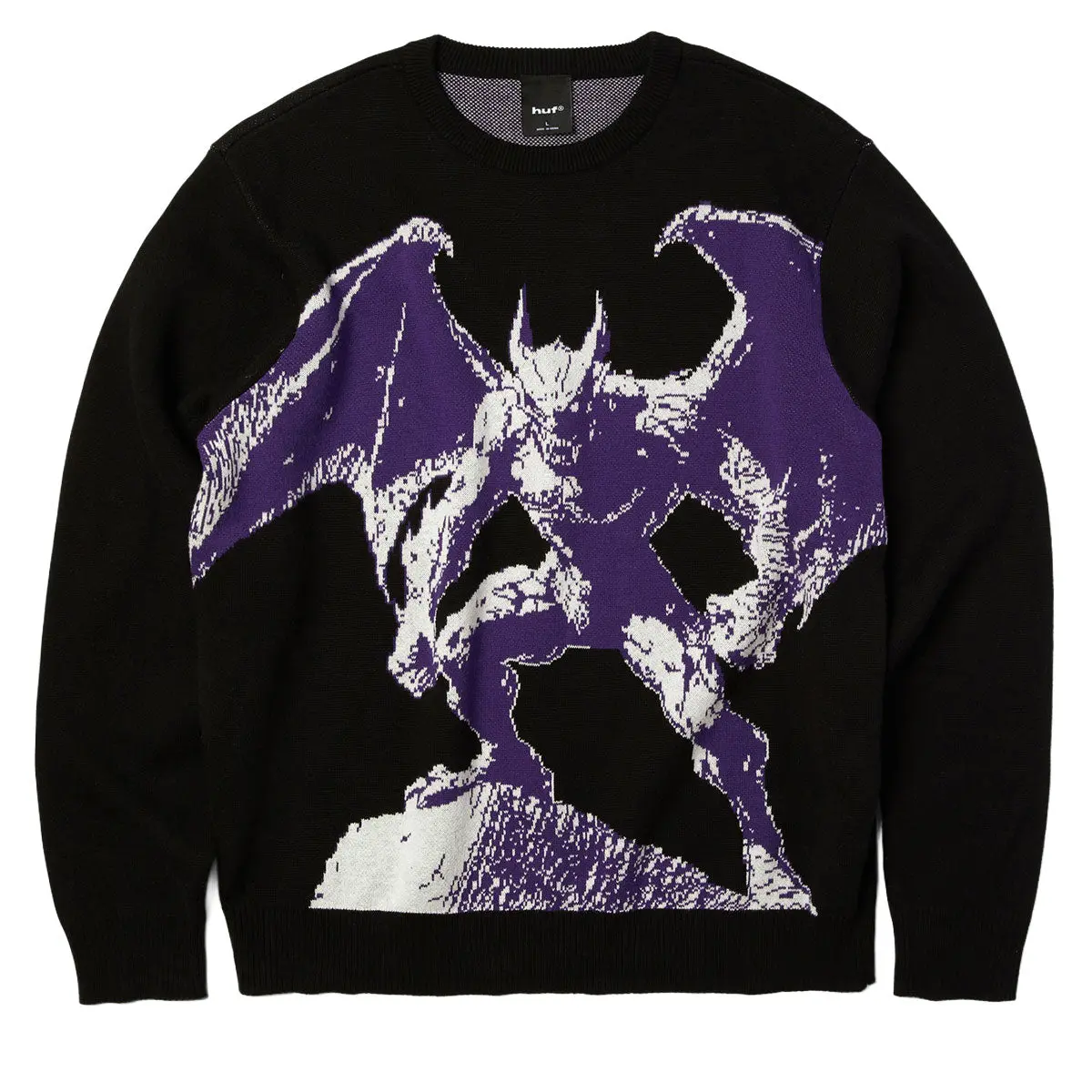 Huf Heaven Can Wait Sweater - Black 1