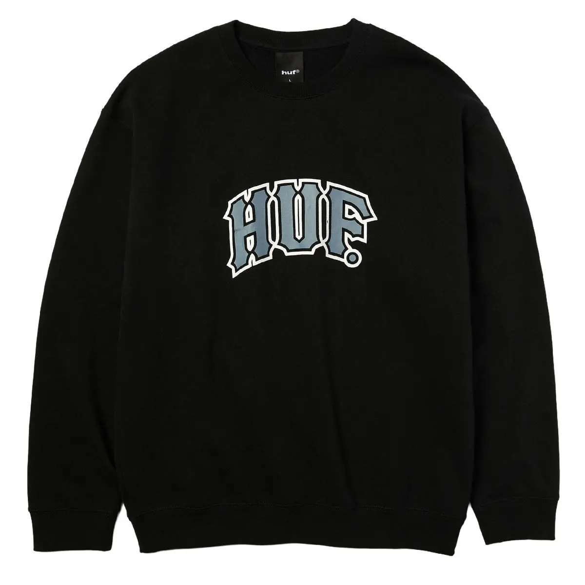 Huf Classic Arch Sweatshirt - Black 1