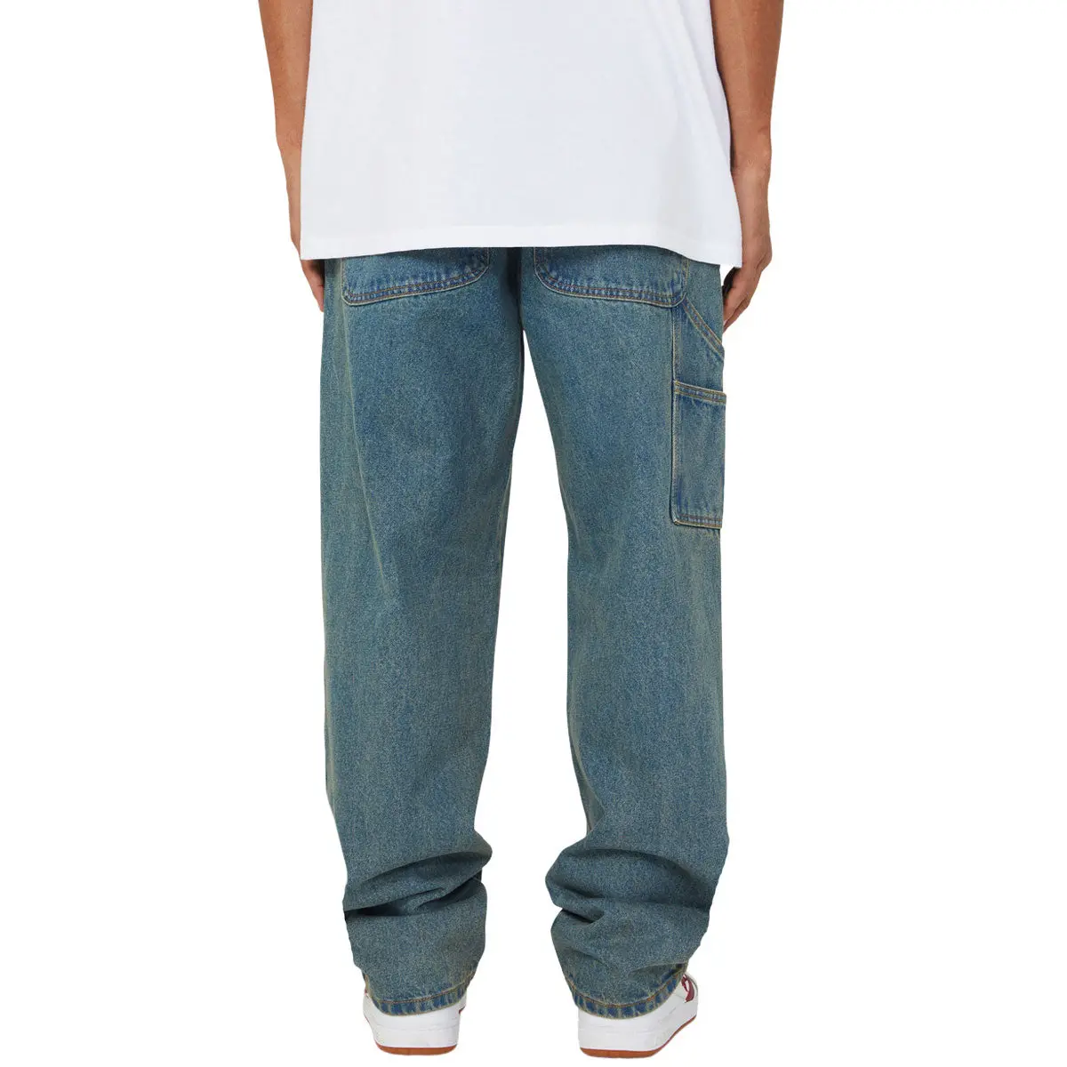Huf Kinda Loose Double Knees Jeans - Dirty Wash 2