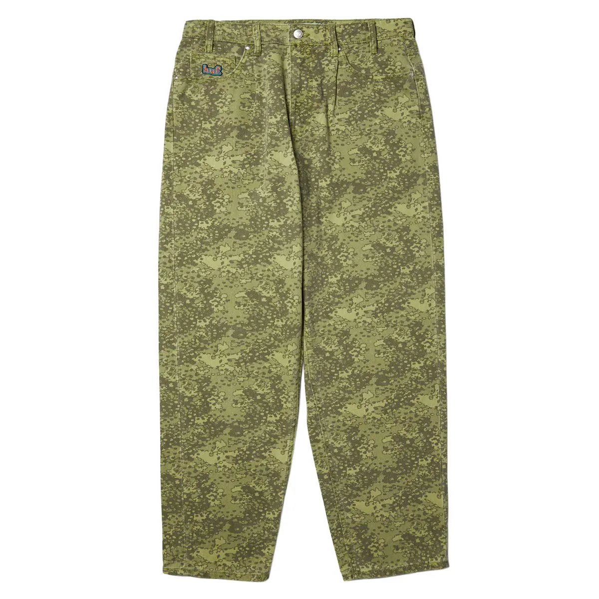Huf Cromer Camo Jeans - Green 1