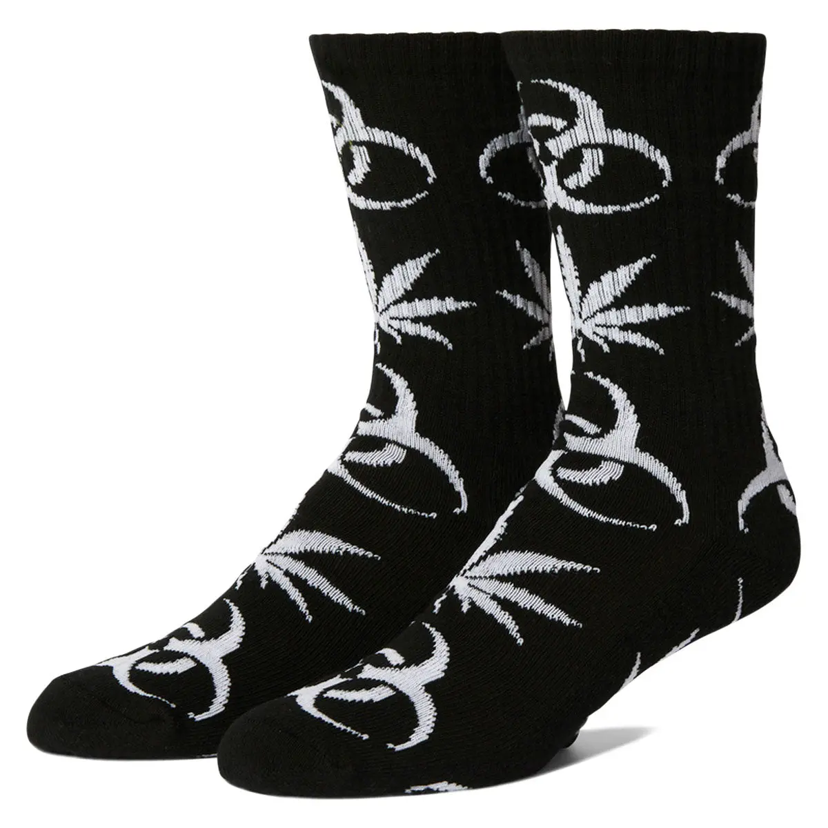 Huf Sector Plantlifes Socks - Black 1
